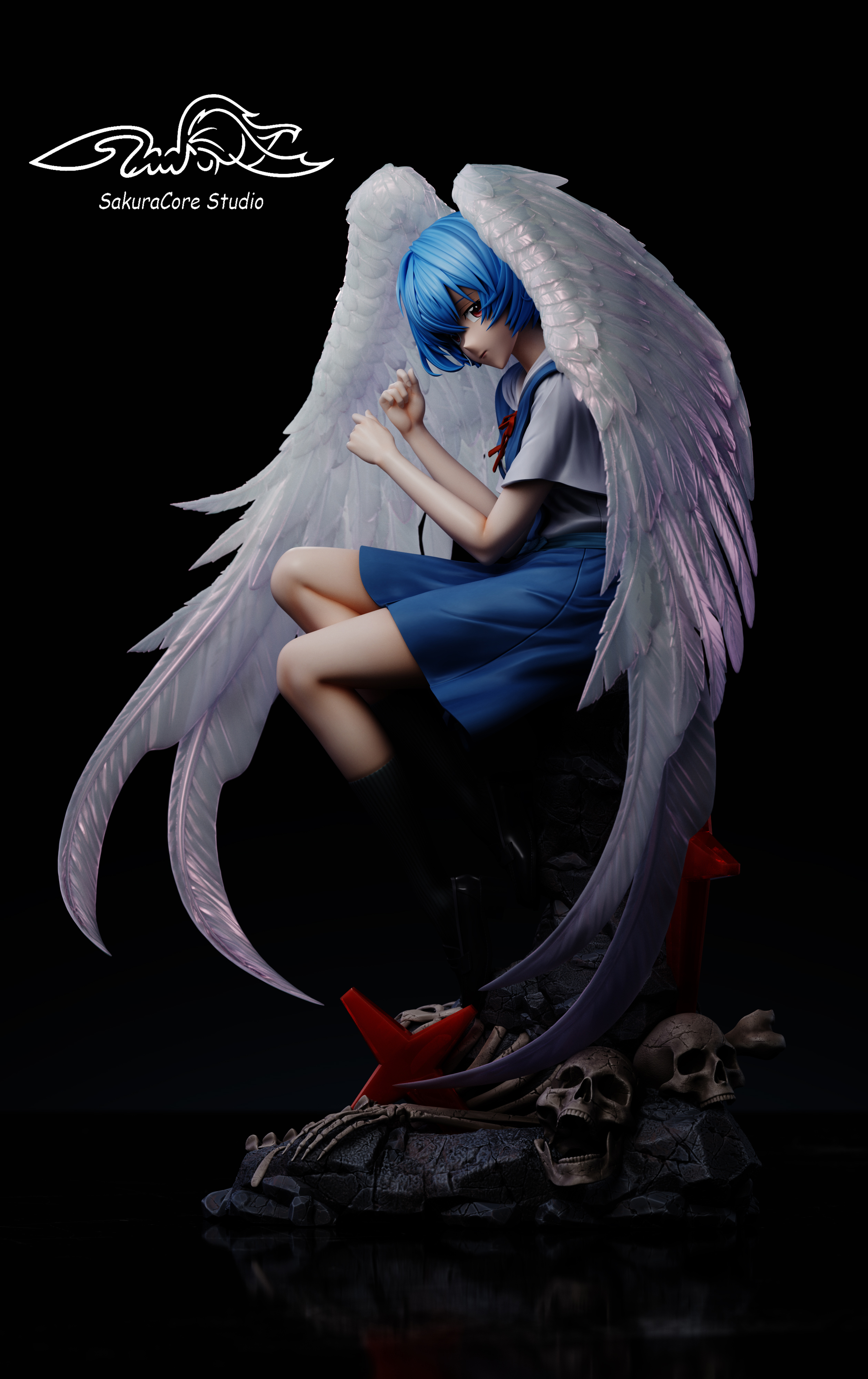 EVA Ayanami Rei Statue (GK) -SakuraCore Studio