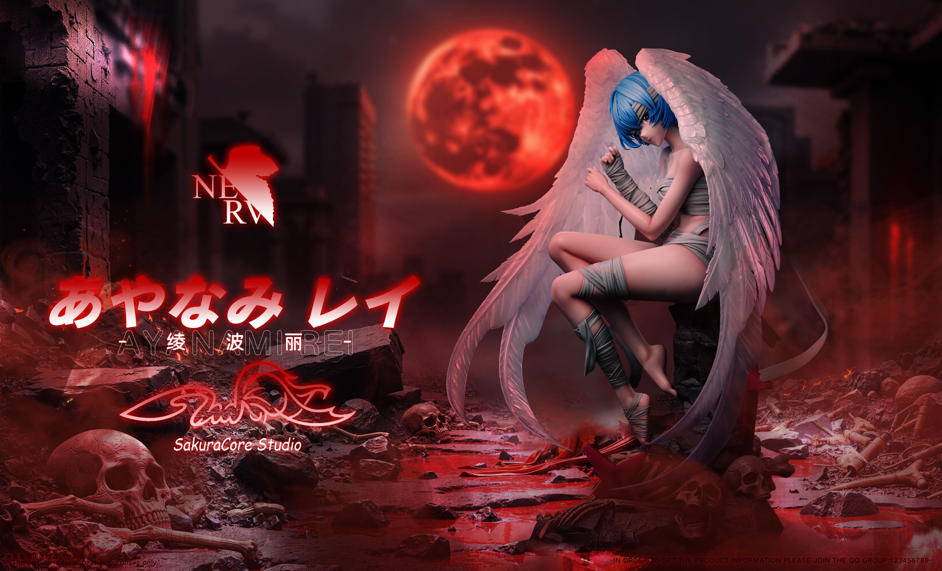 EVA Ayanami Rei Statue (GK) -SakuraCore Studio