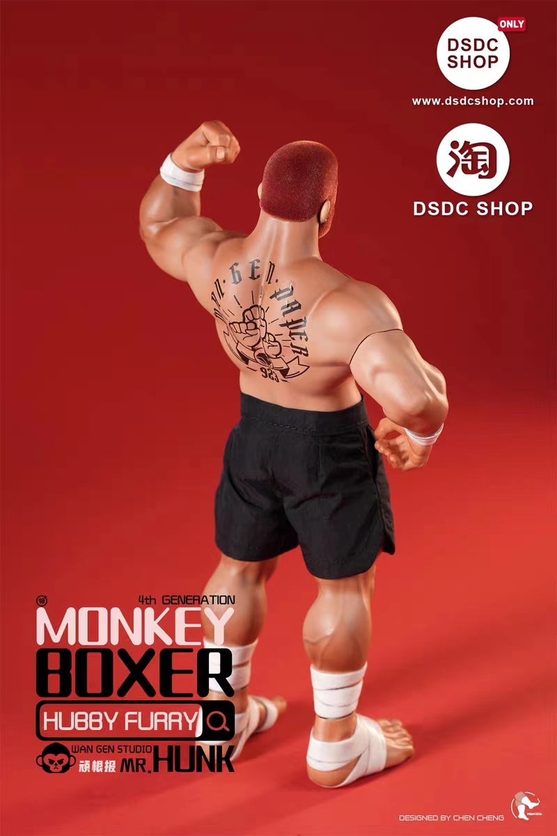 Monkey Boxer Statue(GK)  - Hubby Furry Studio
