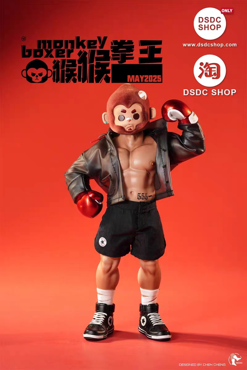 Monkey Boxer Statue(GK)  - Hubby Furry Studio