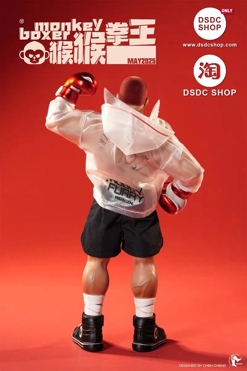 Monkey Boxer Statue(GK)  - Hubby Furry Studio