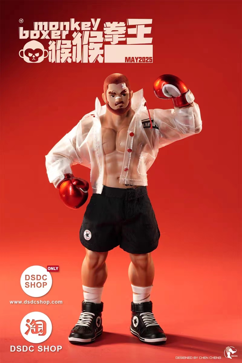 Monkey Boxer Statue(GK)  - Hubby Furry Studio