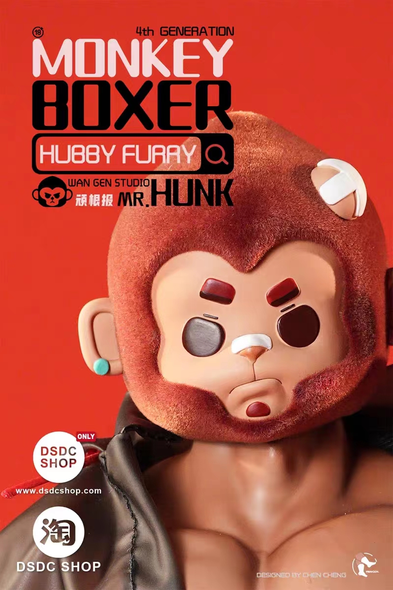 Monkey Boxer Statue(GK)  - Hubby Furry Studio