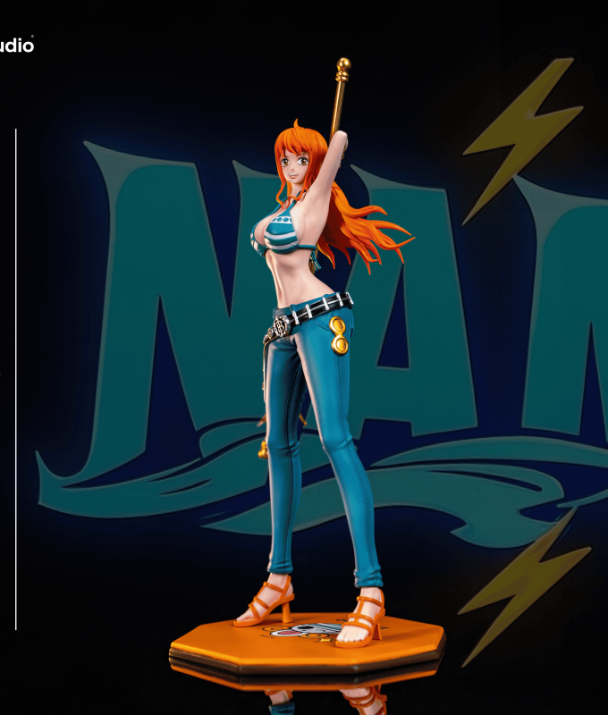 One Piece Straw Hat Pirates Nami Statue (GK) - YuXing Studio & EQ Studio 