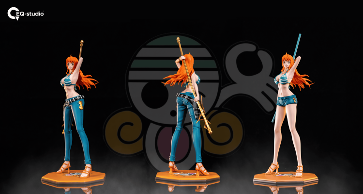 One Piece Straw Hat Pirates Nami Statue (GK) - YuXing Studio & EQ Studio 