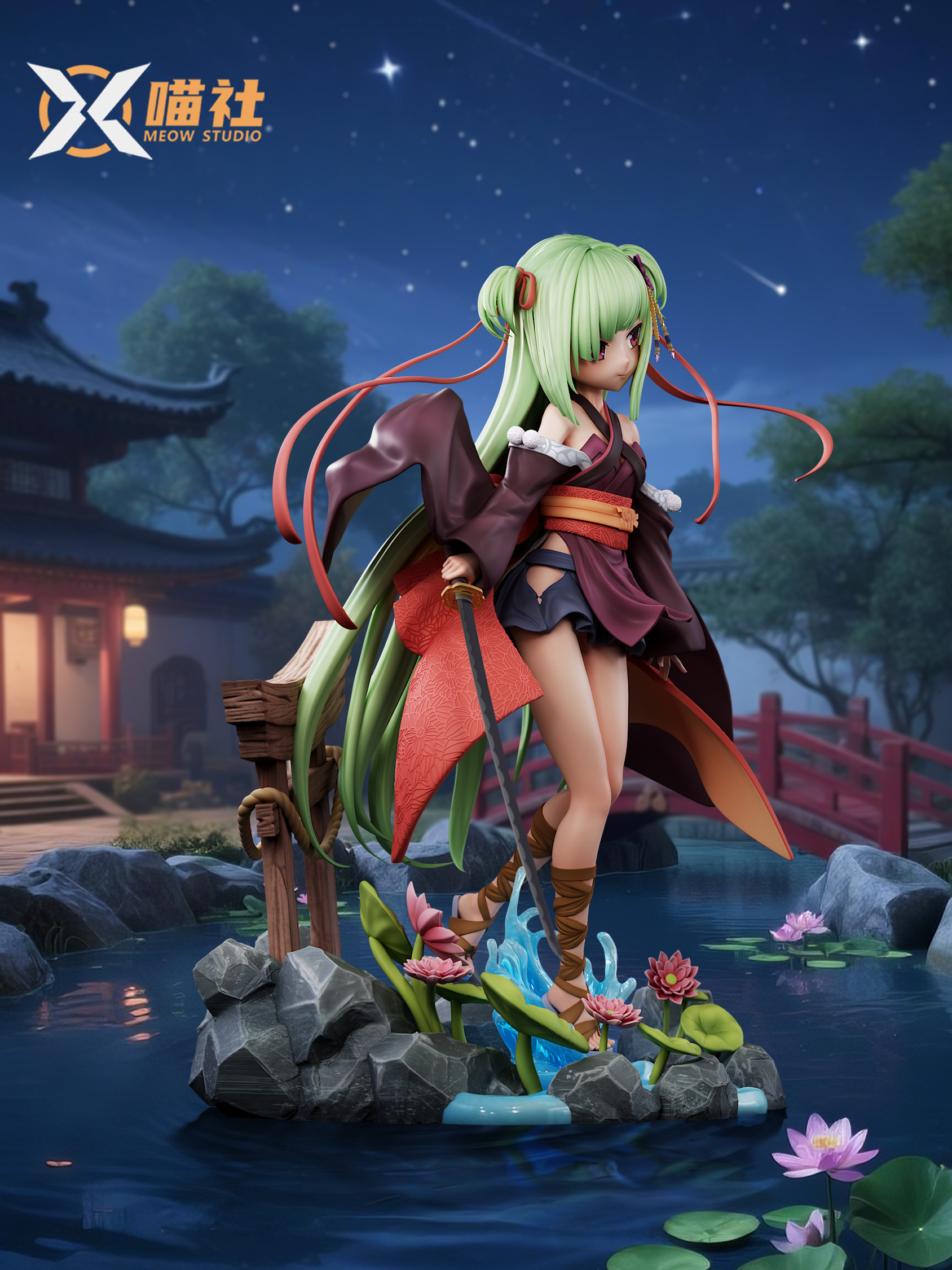 Senren Banka Murasame 1/6 Statue (GK) - MEOW Studio 
