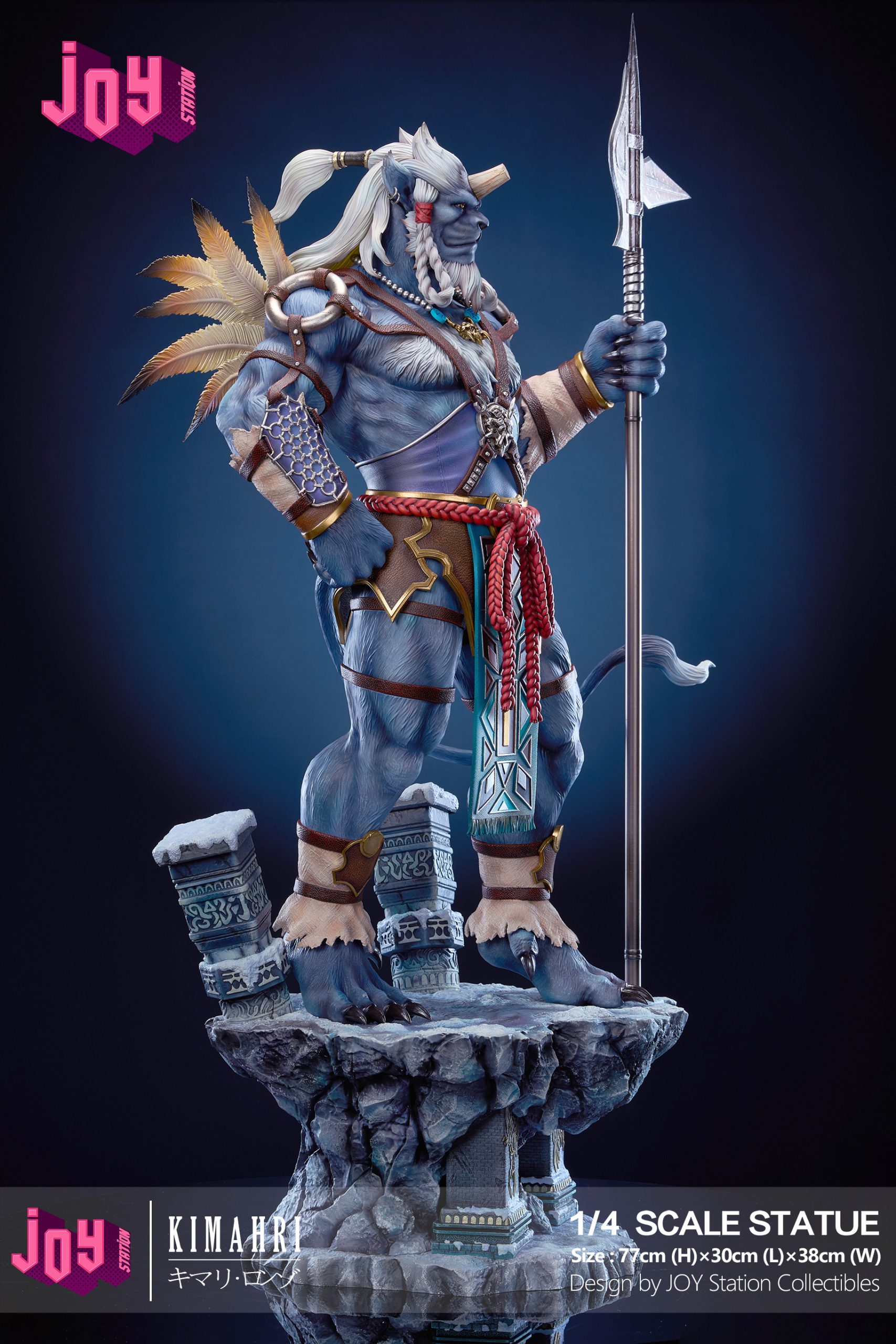Final Fantasy 10 Kimahri Statue (GK) -JOY STATION Studio