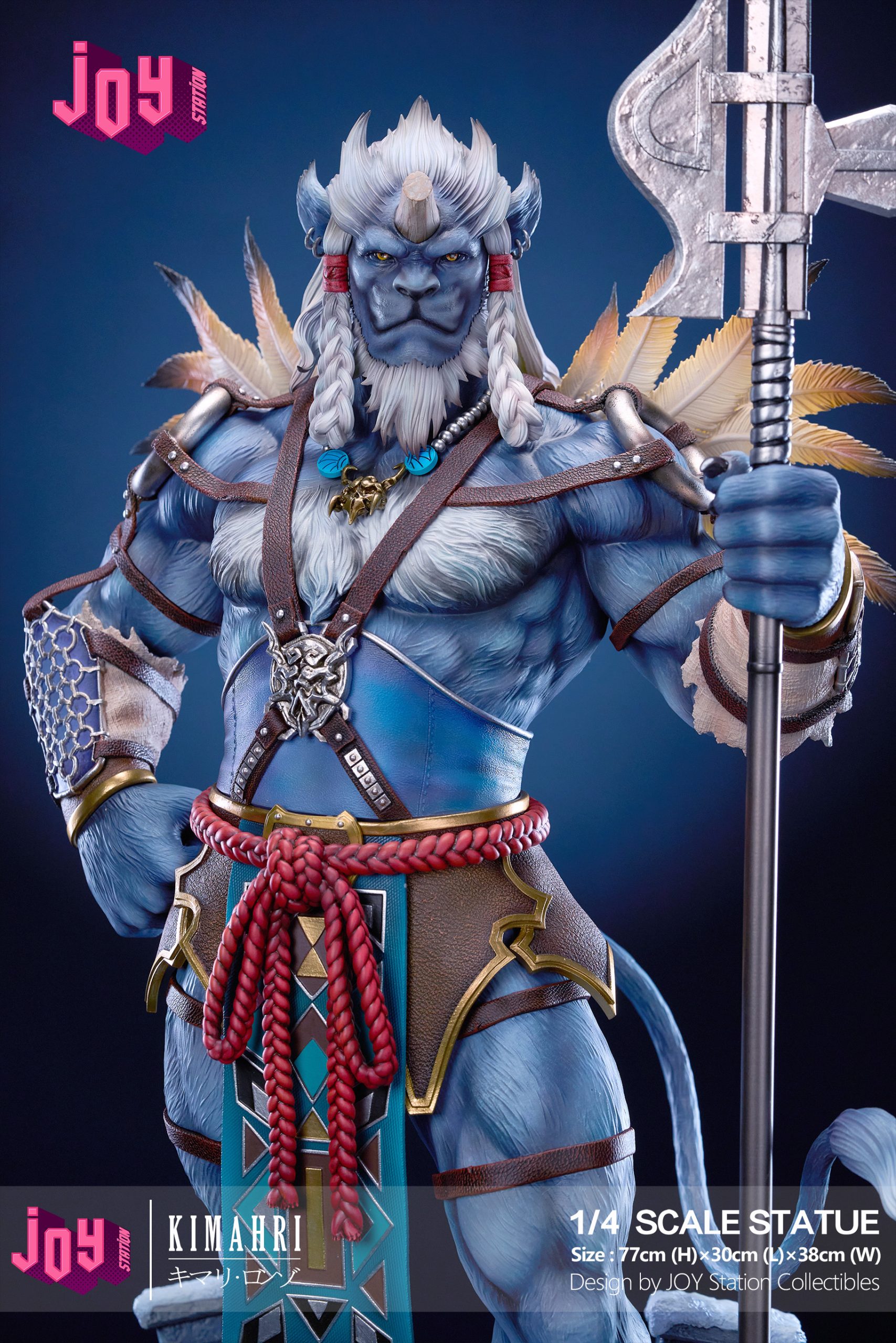 Final Fantasy 10 Kimahri Statue (GK) -JOY STATION Studio