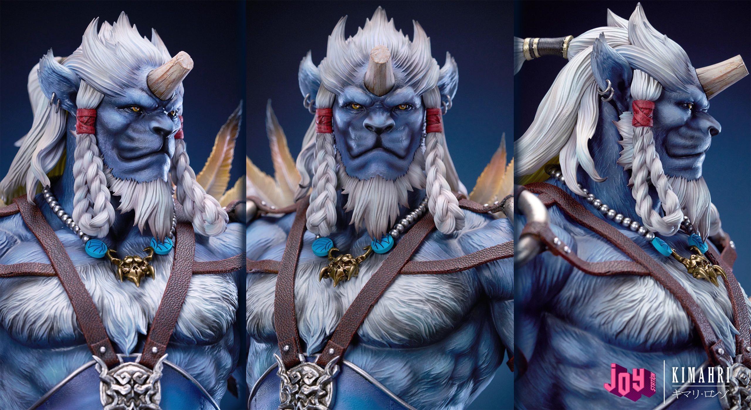 Final Fantasy 10 Kimahri Statue (GK) -JOY STATION Studio