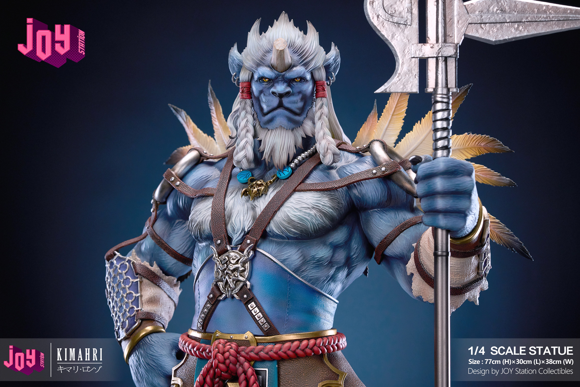 Final Fantasy 10 Kimahri Statue (GK) -JOY STATION Studio