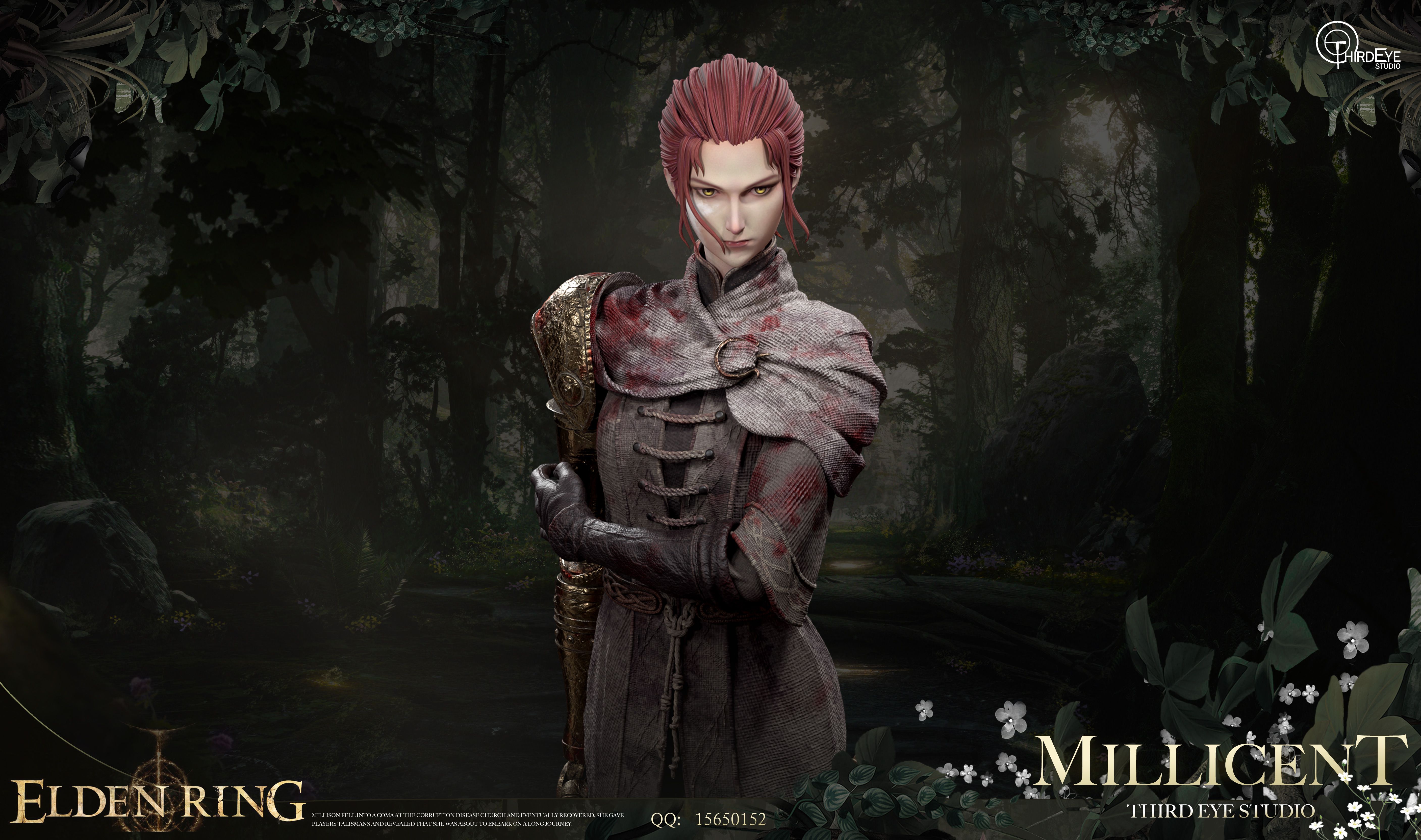 Elden Ring Millicent Statue (GK) -Third Eye Studio