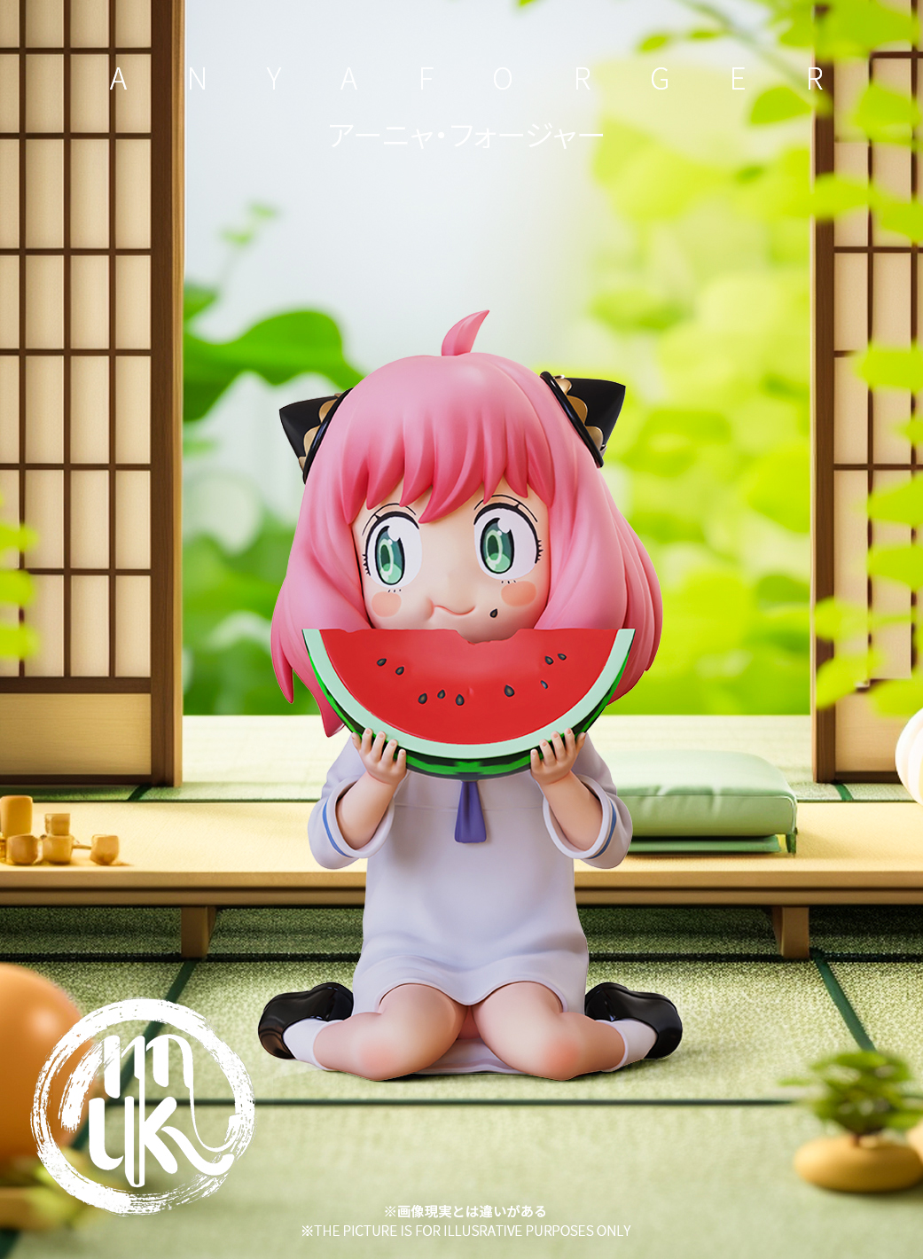 Spy X Family Anya eating watermelon Statue (GK) -MoKu Studio