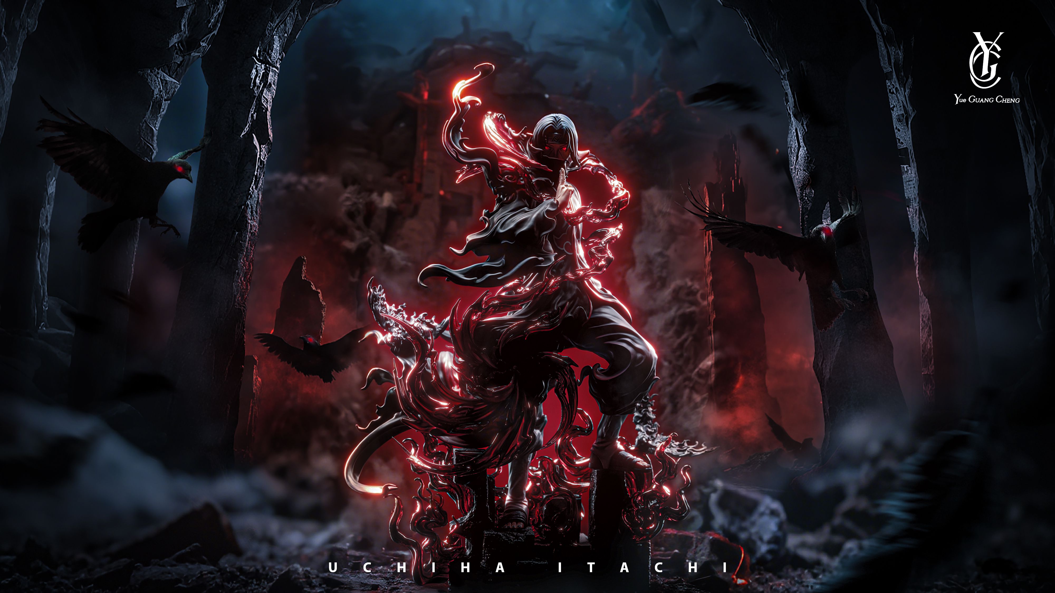 Naruto Uchiha Itachi Statue (GK) - YUE GUANG CHENG Studio