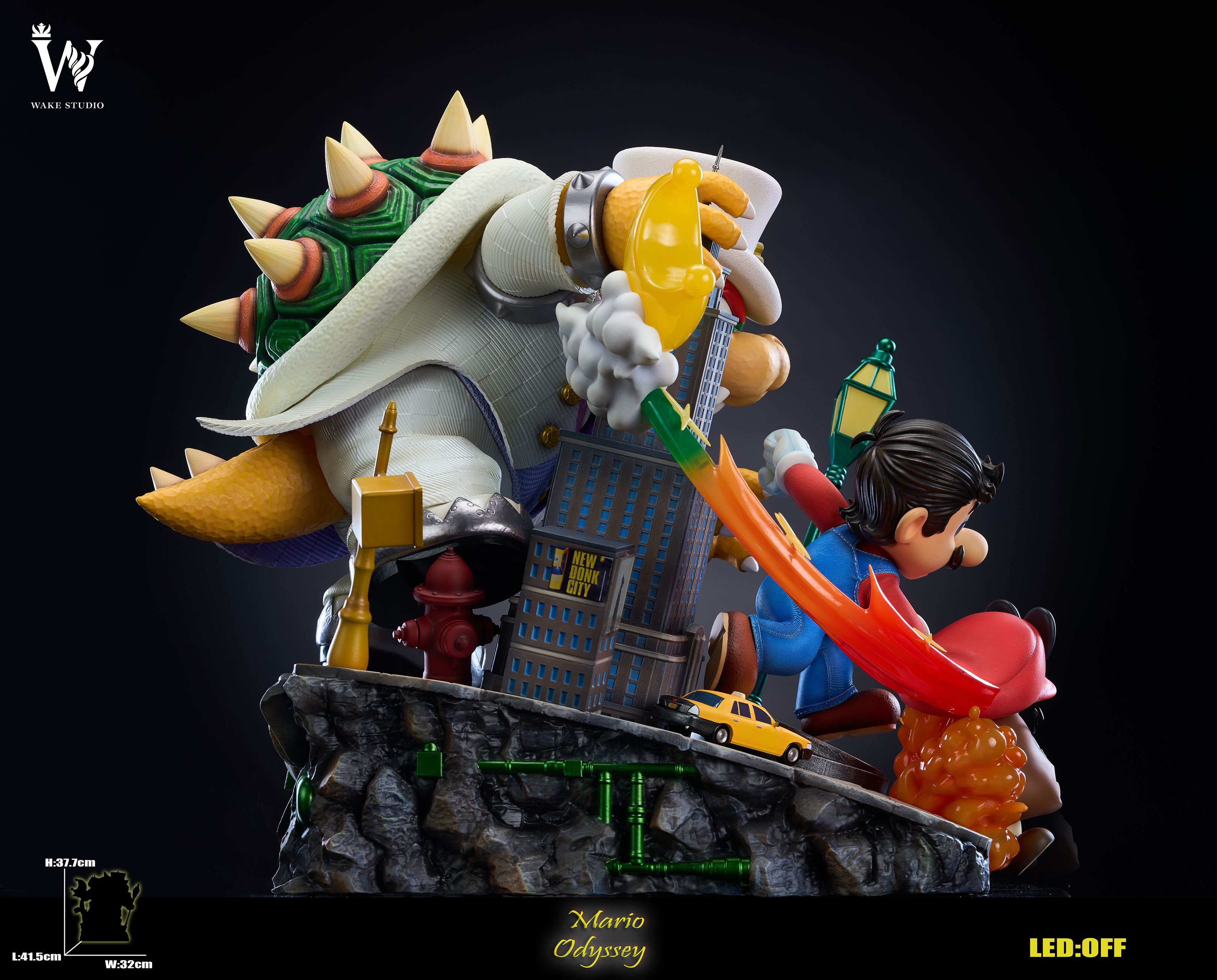 Super Mario Mario Series 02 Super Mario Odyssey Statue (GK) - Wake Studio 