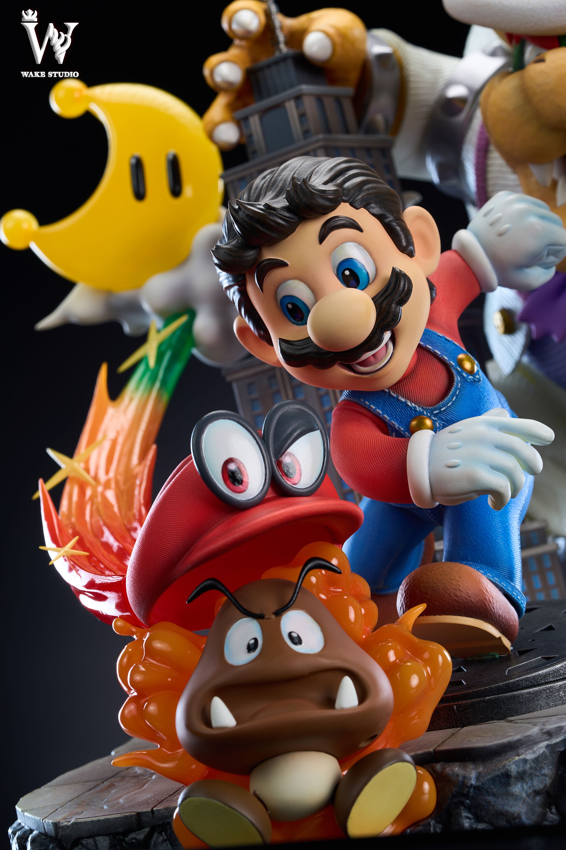 Super Mario Mario Series 02 Super Mario Odyssey Statue (GK) - Wake Studio 