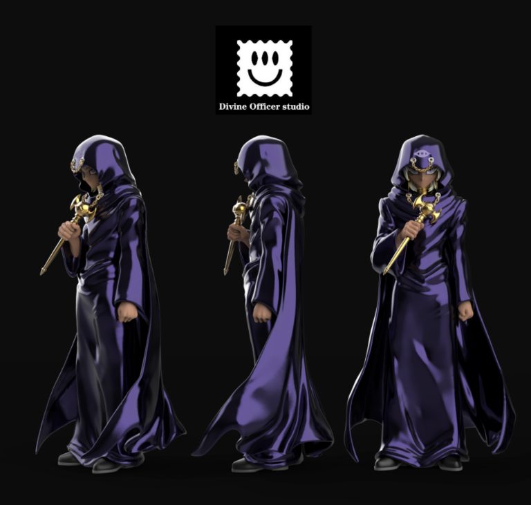 Yu-Gi-Oh Ghouls Series 01 Cloaked Marik Statue (GK)- Divine Officer Studio