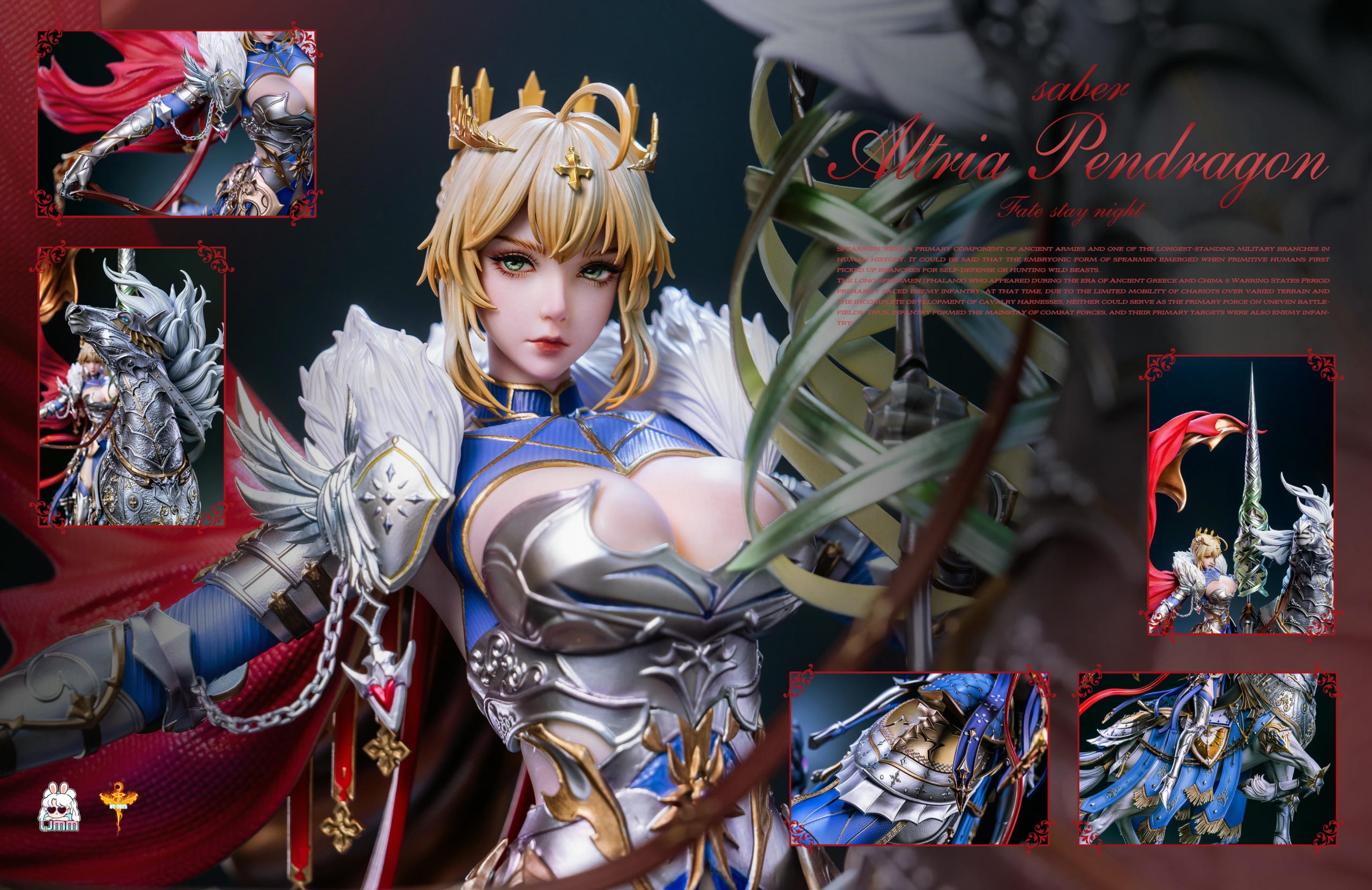 Fate Saber Artoria Pendragon Statue (GK) - UMM Studio 