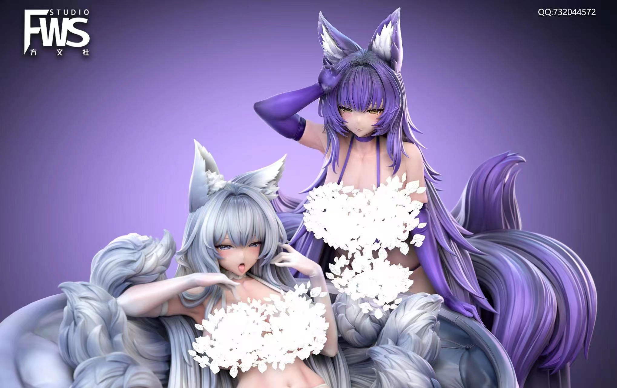 Azur Lane Musashi & Shinano Statue(GK) -FWS Studio