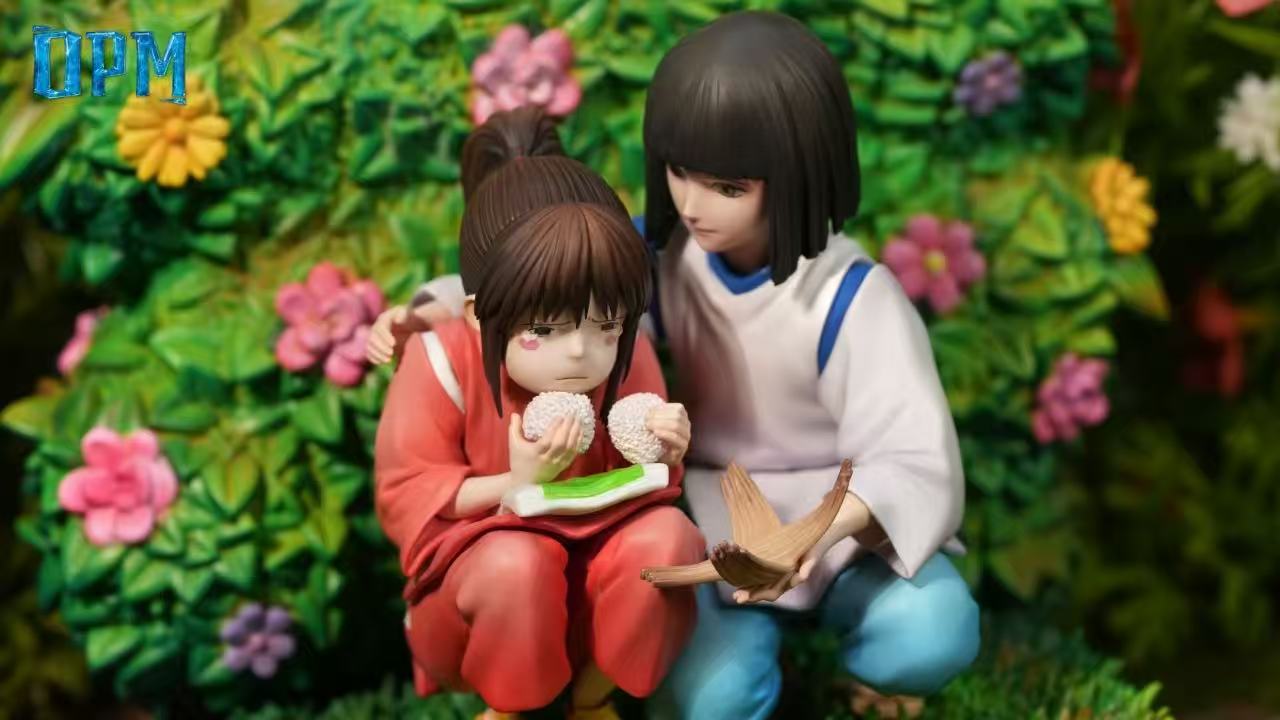 Spirited Away - Chihiro Ogino & Haku Statue (GK) -OPM Studio