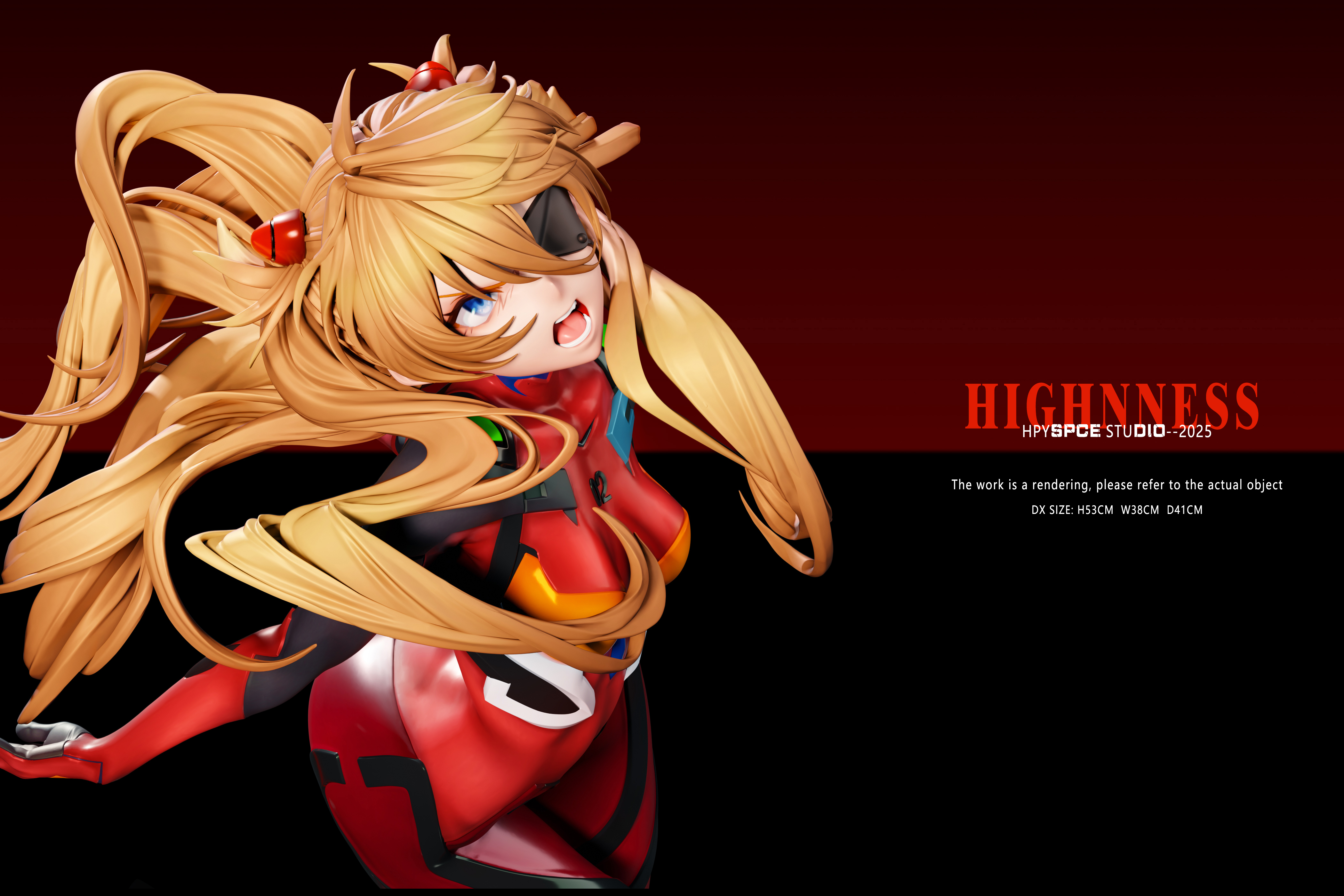 Neon Genesis Evangelion Soryu Asuka Langley Statue (GK) (Adult 18+)- Hyperspace Studio