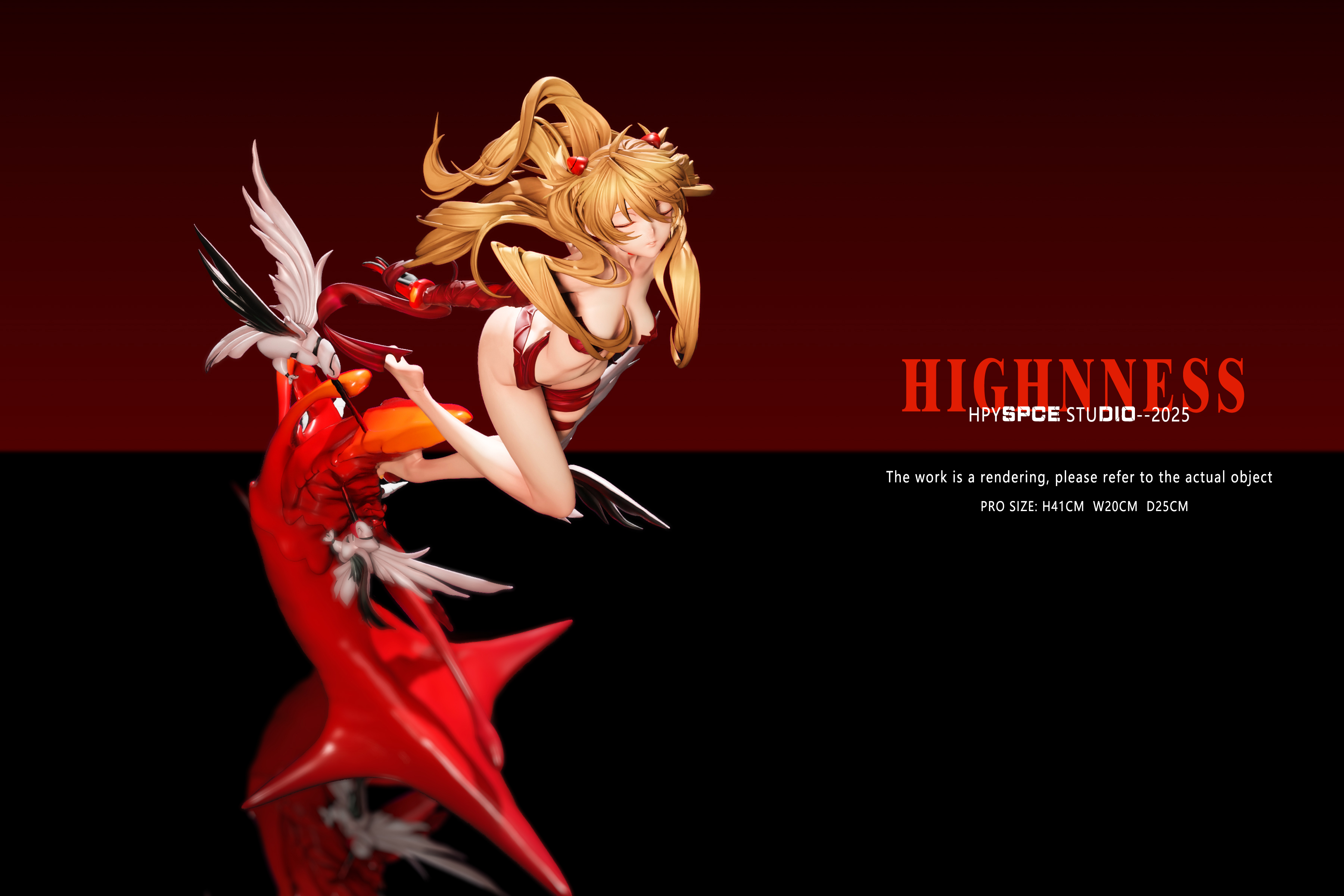 Neon Genesis Evangelion Soryu Asuka Langley Statue (GK) (Adult 18+)- Hyperspace Studio