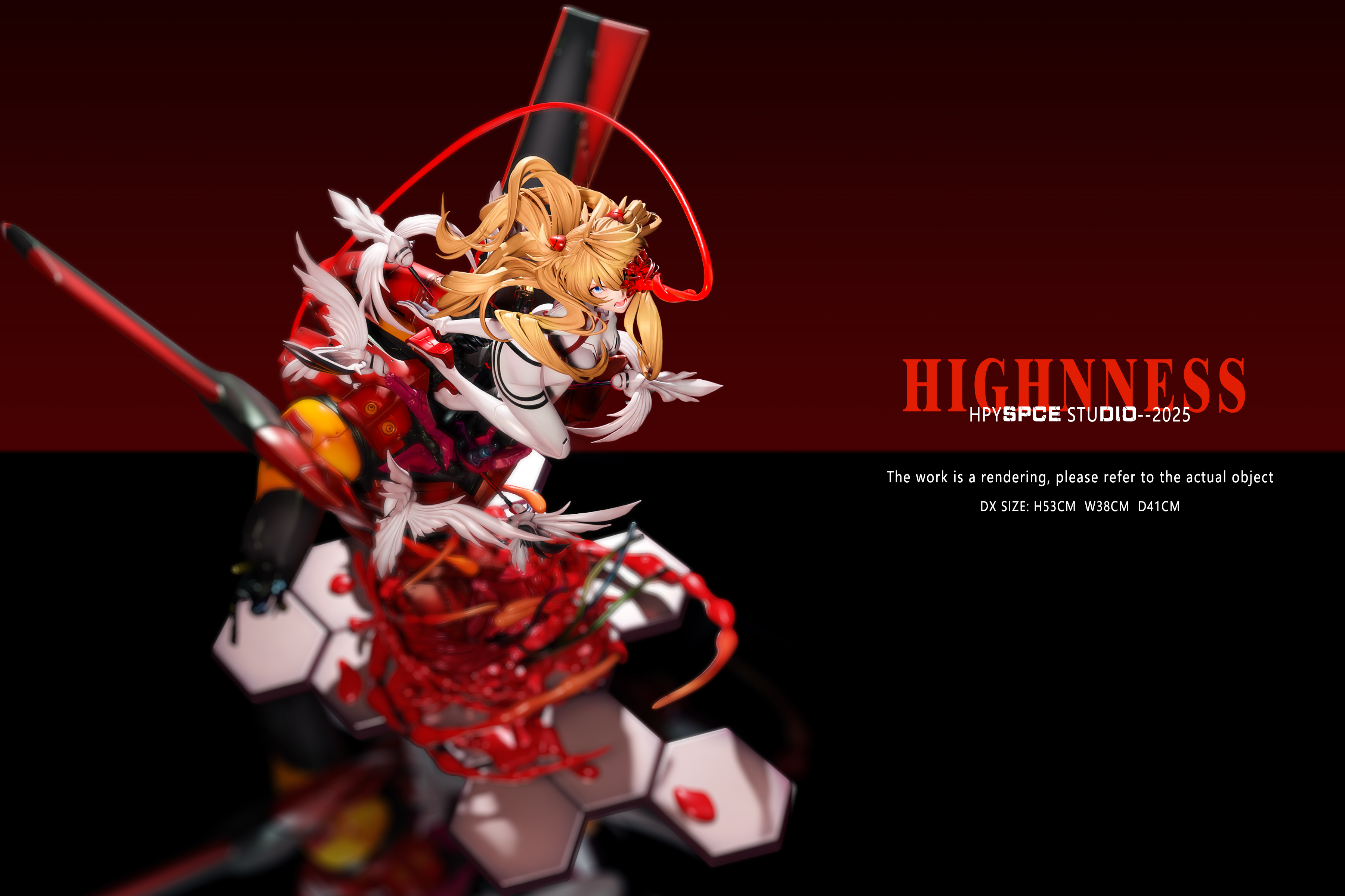 Neon Genesis Evangelion Soryu Asuka Langley Statue (GK) (Adult 18+)- Hyperspace Studio