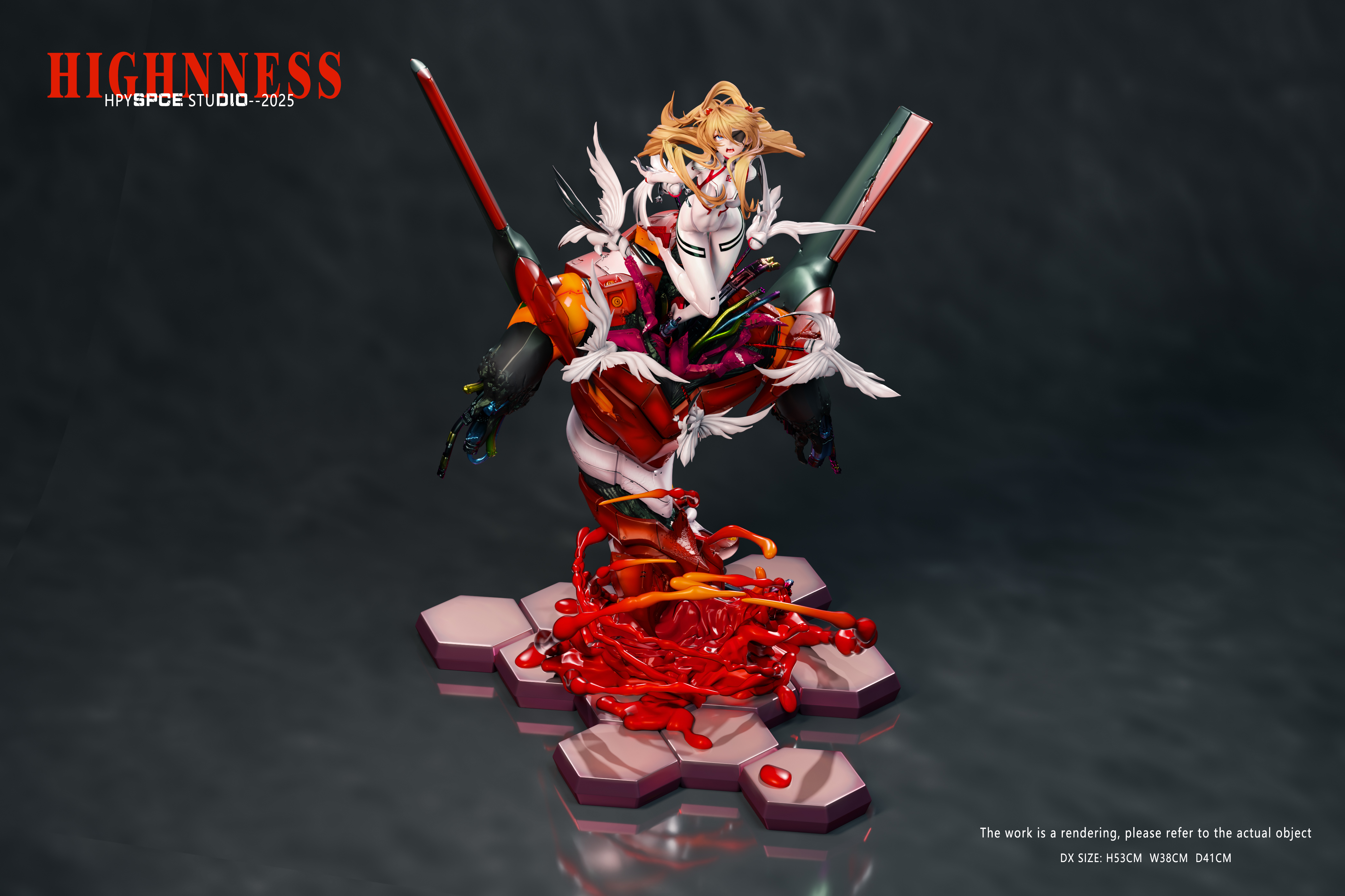 Neon Genesis Evangelion Soryu Asuka Langley Statue (GK) (Adult 18+)- Hyperspace Studio