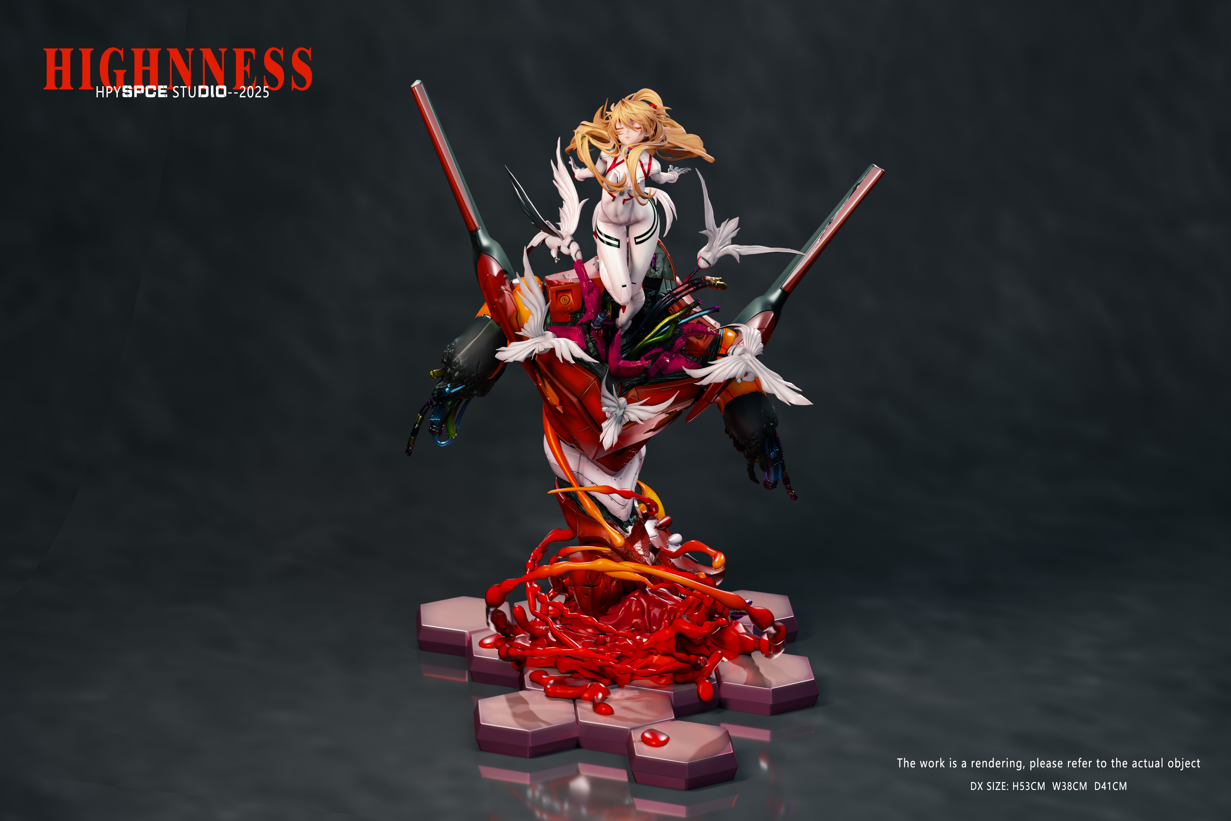 Neon Genesis Evangelion Soryu Asuka Langley Statue (GK) (Adult 18+)- Hyperspace Studio