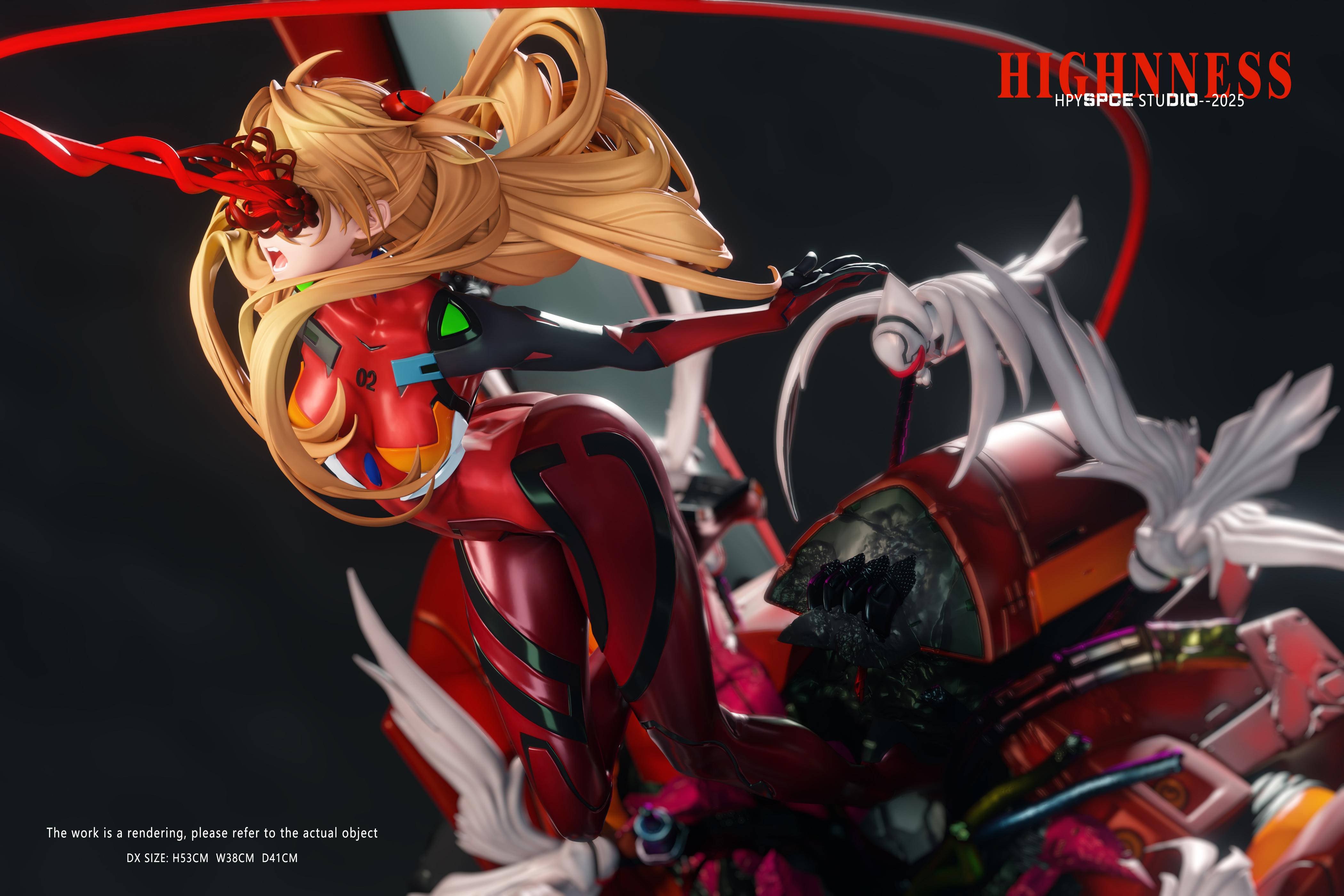 Neon Genesis Evangelion Soryu Asuka Langley Statue (GK) (Adult 18+)- Hyperspace Studio
