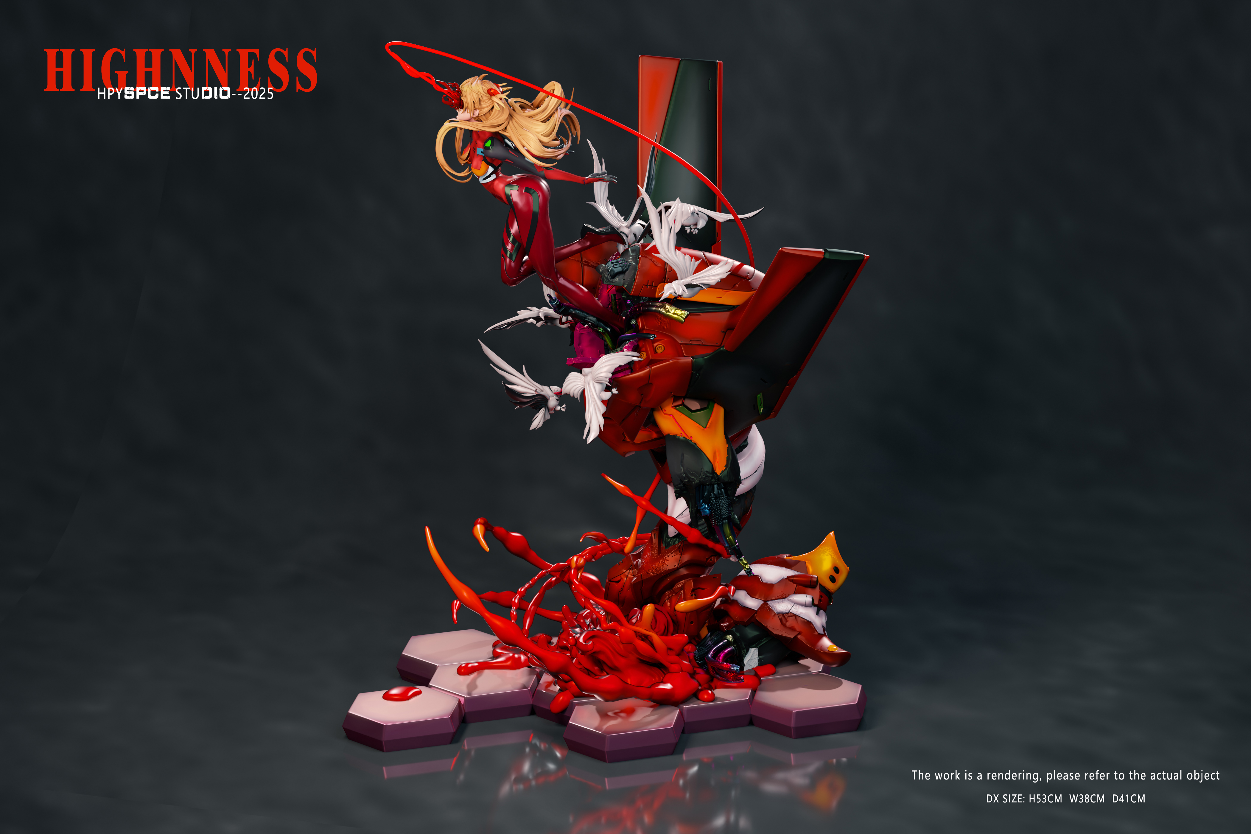 Neon Genesis Evangelion Soryu Asuka Langley Statue (GK) (Adult 18+)- Hyperspace Studio