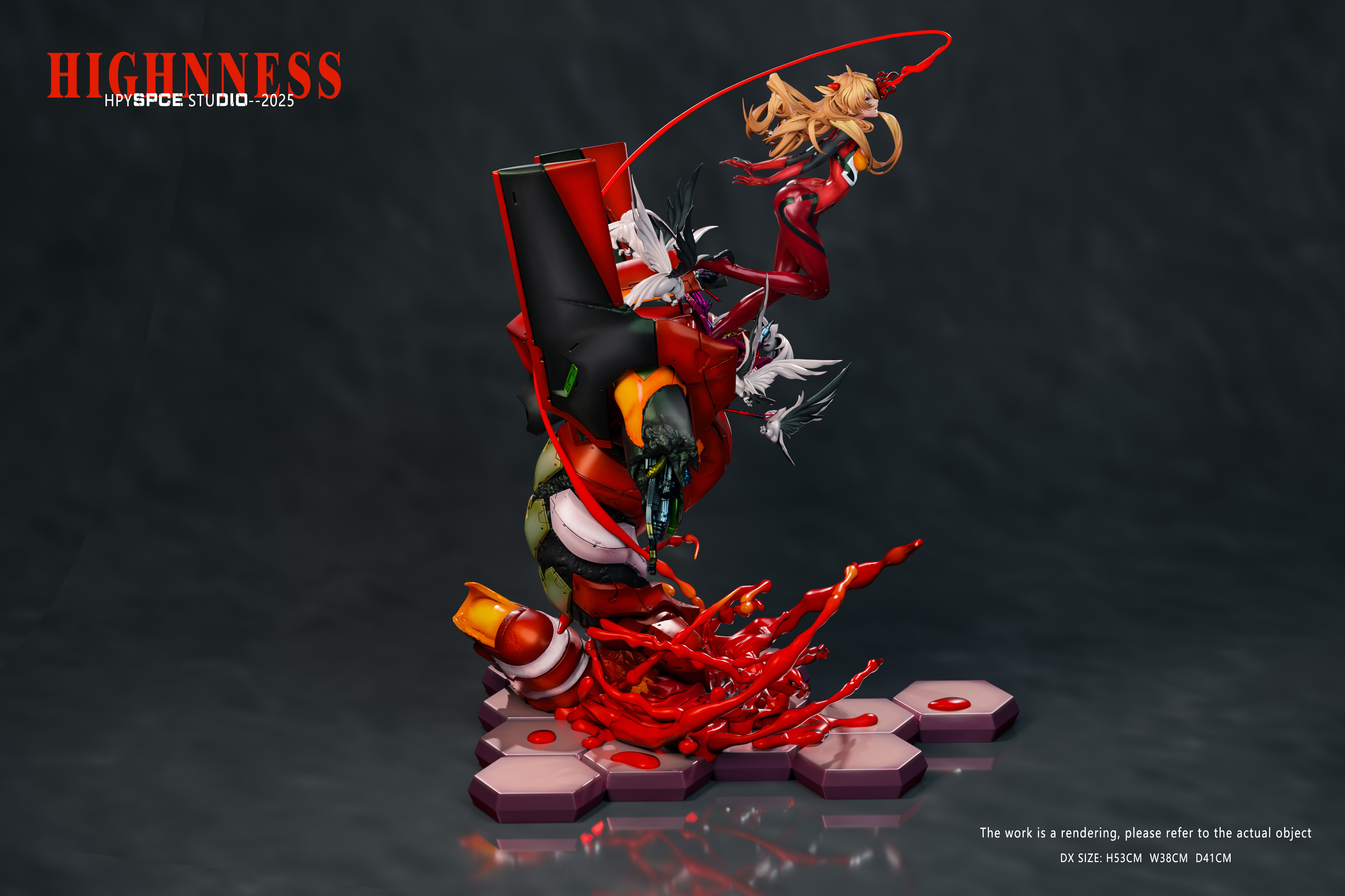 Neon Genesis Evangelion Soryu Asuka Langley Statue (GK) (Adult 18+)- Hyperspace Studio