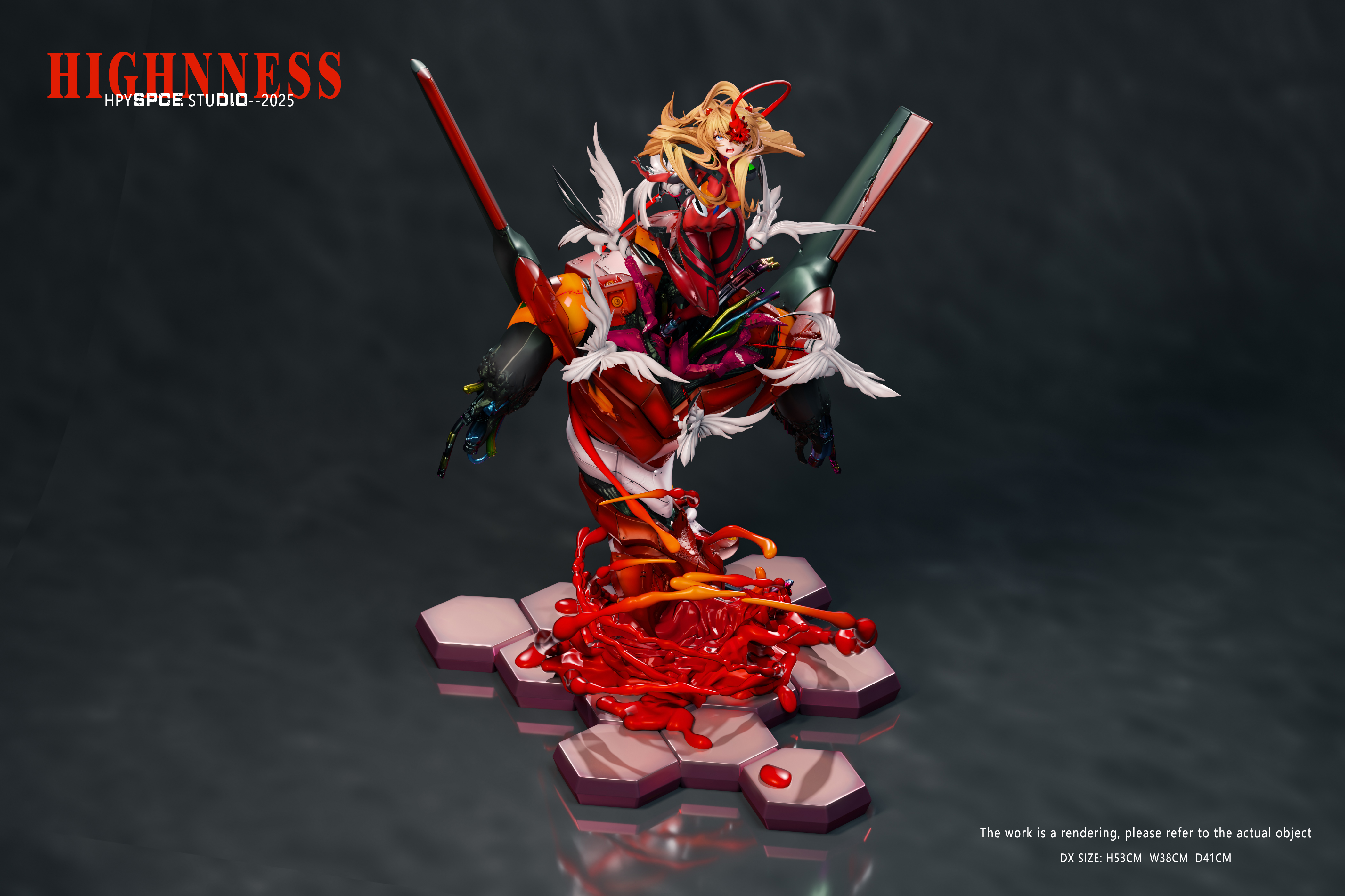 Neon Genesis Evangelion Soryu Asuka Langley Statue (GK) (Adult 18+)- Hyperspace Studio