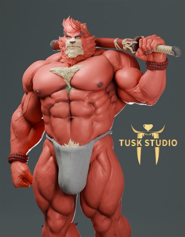 Kumatetsu 1/5 Statue (GK)(Licensed)(Adult 18+)  -TusK Studio