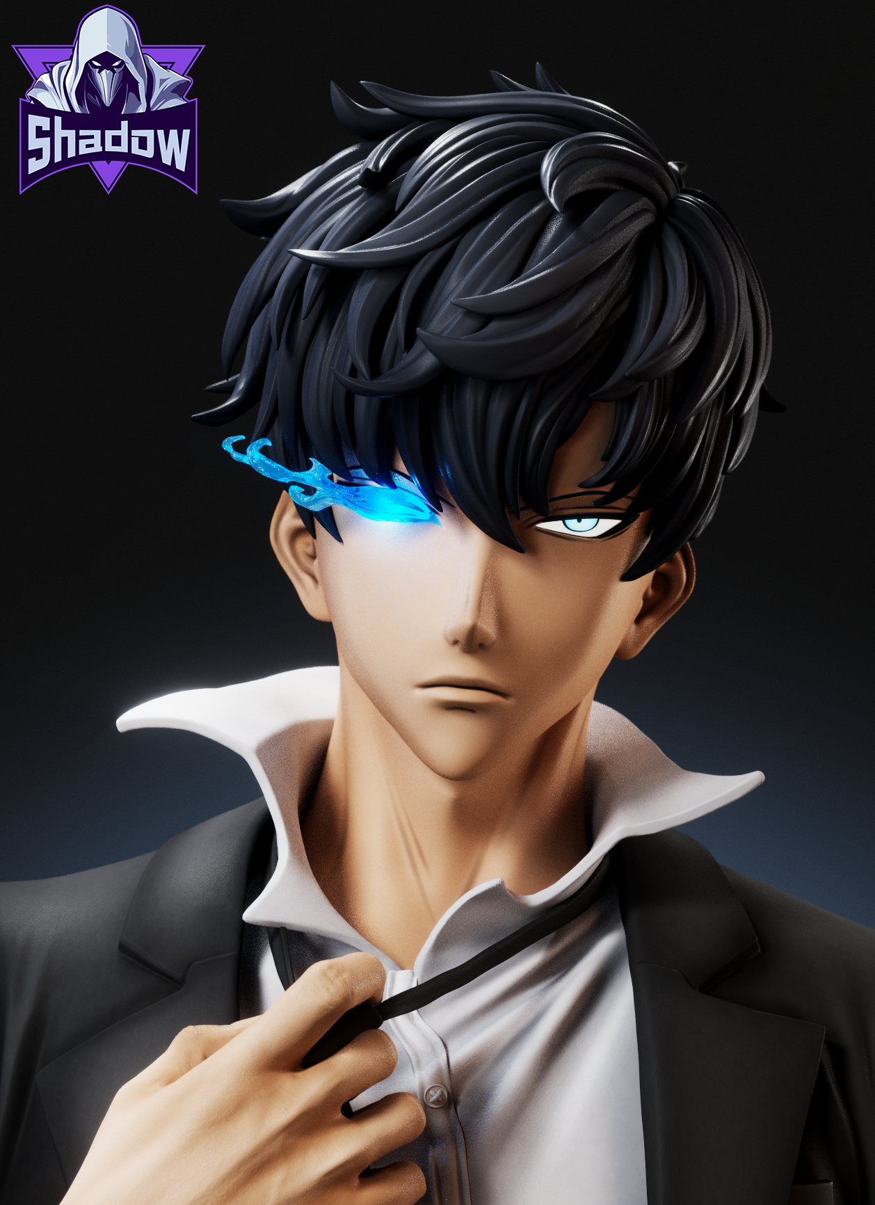 Solo Leveling Sung Jin Woo Statue (GK)  -Shadow Studio