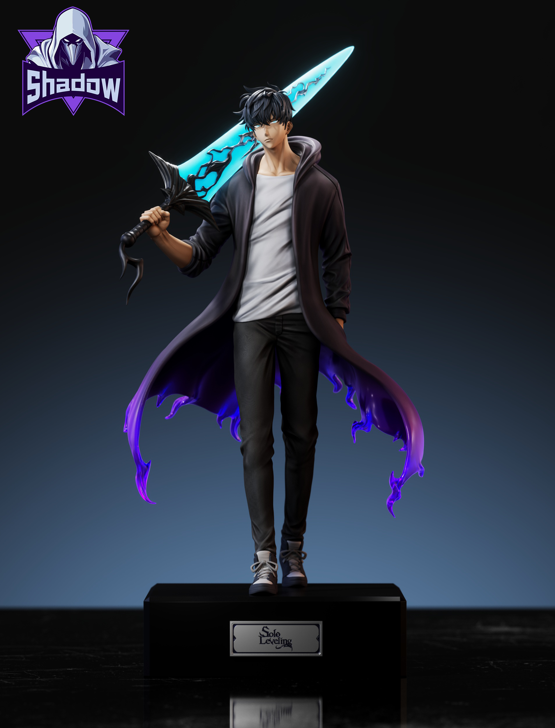 Solo Leveling Sung Jin Woo Statue (GK)  -Shadow Studio