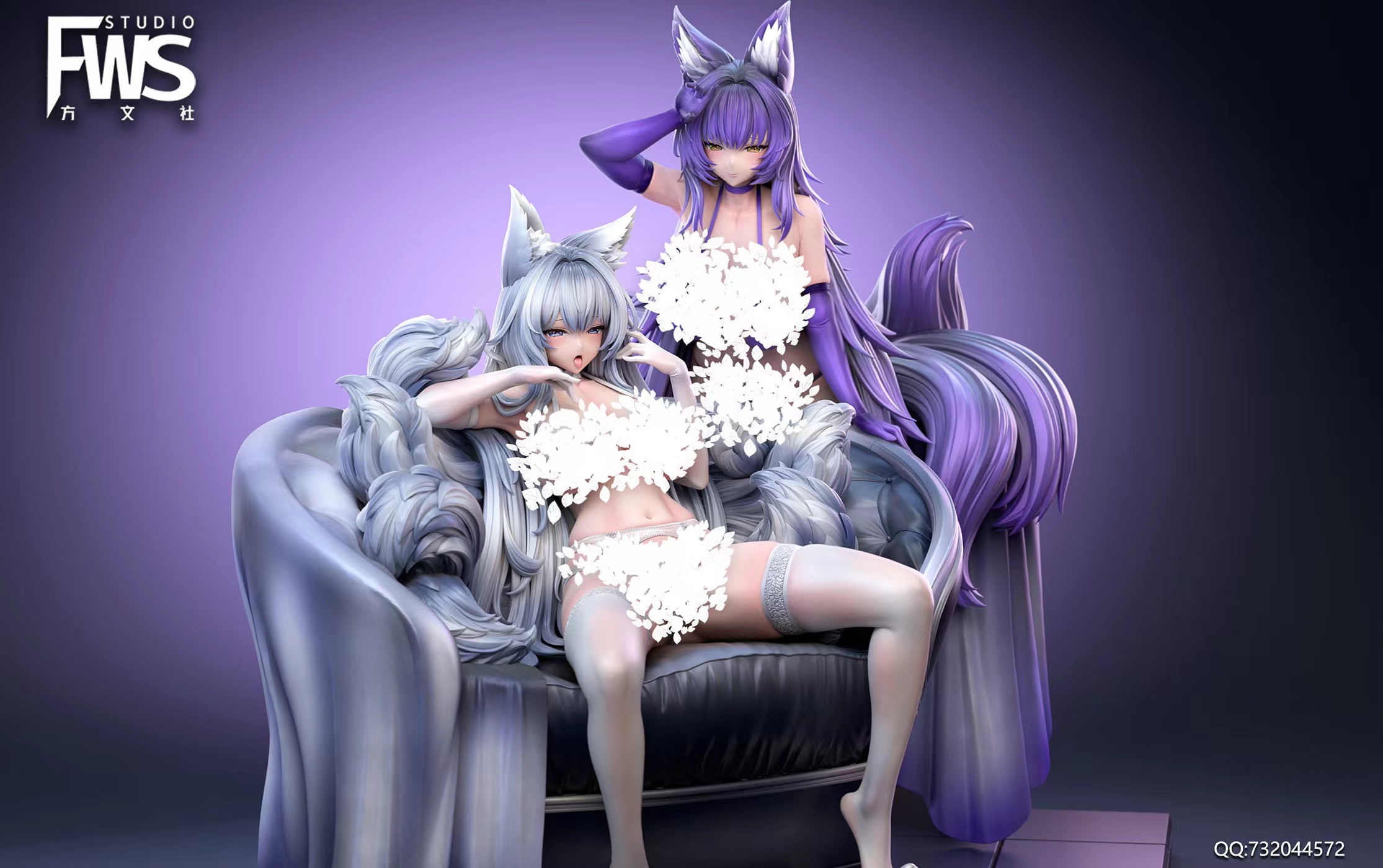 Azur Lane Musashi & Shinano Statue(GK) -FWS Studio