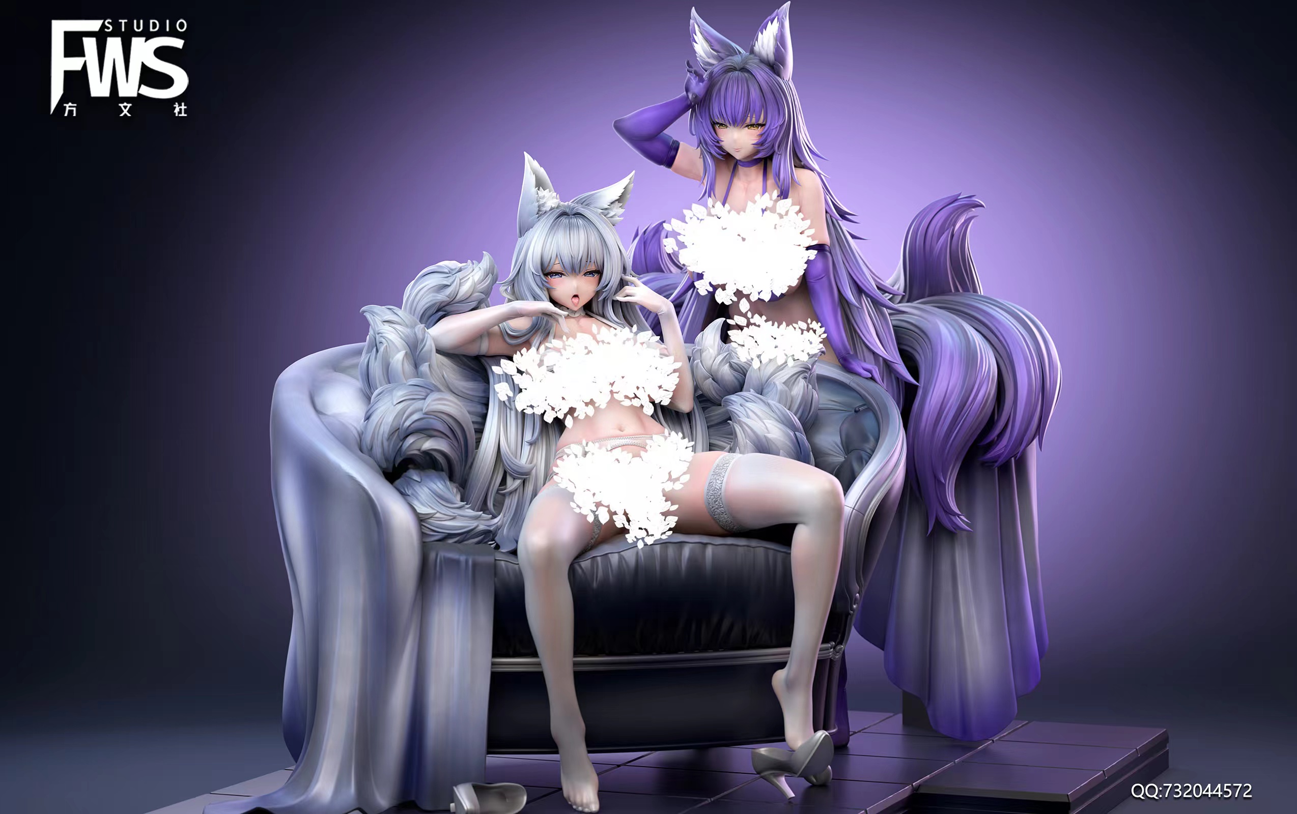 Azur Lane Musashi & Shinano Statue(GK) -FWS Studio