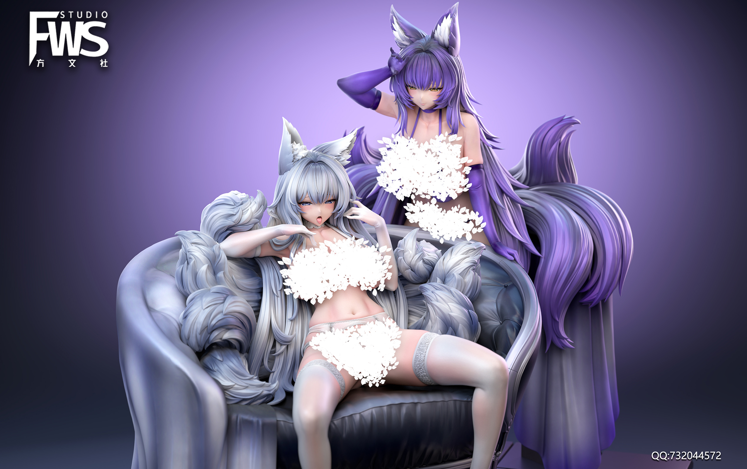 Azur Lane Musashi & Shinano Statue(GK) -FWS Studio
