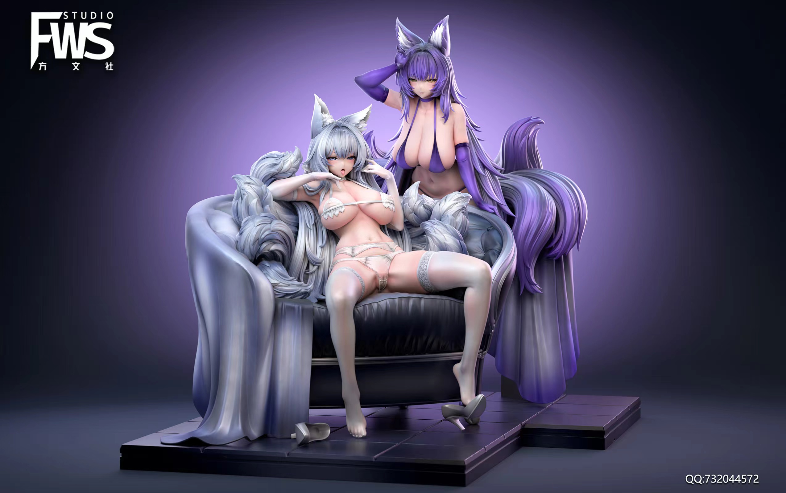 Azur Lane Musashi & Shinano Statue(GK) -FWS Studio