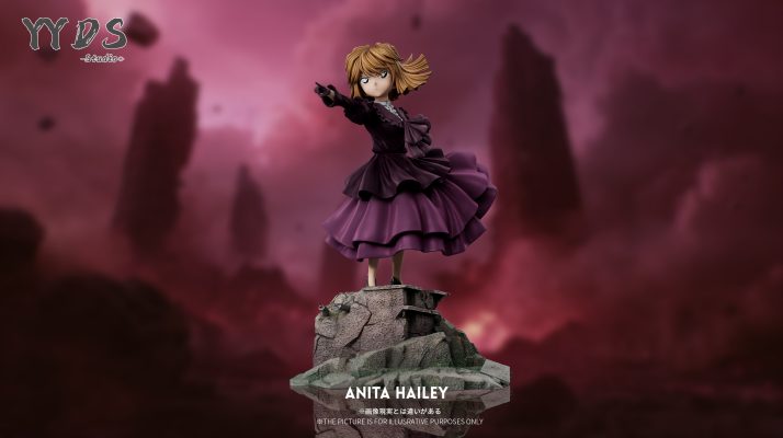 Detective Conan Gothic Black Dress Ai Haibara Statue (GK)-YYDS Studio