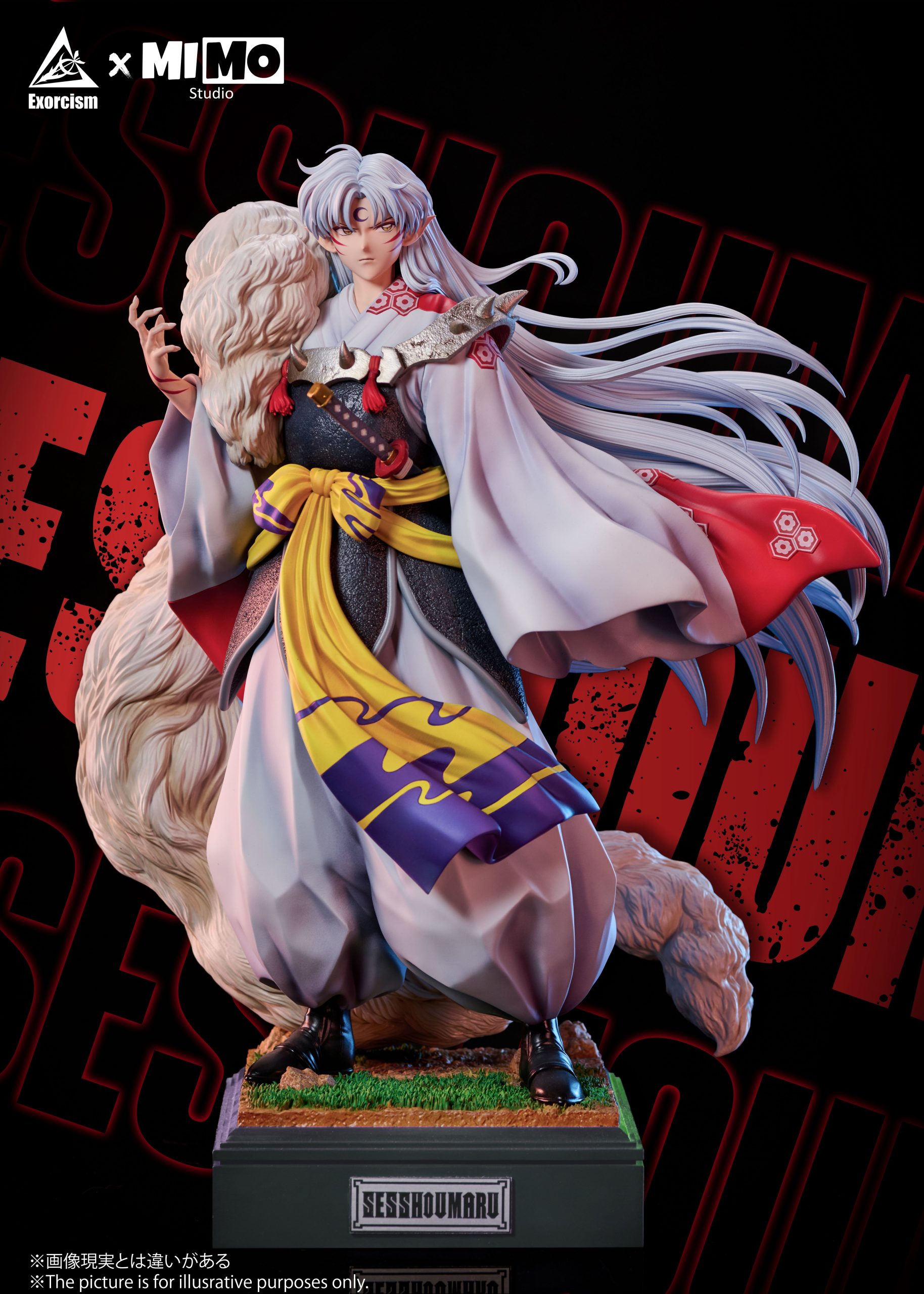  Inuyasha Sesshoumaru Statue (GK) -Mimo Studio & Exorcism Studio 