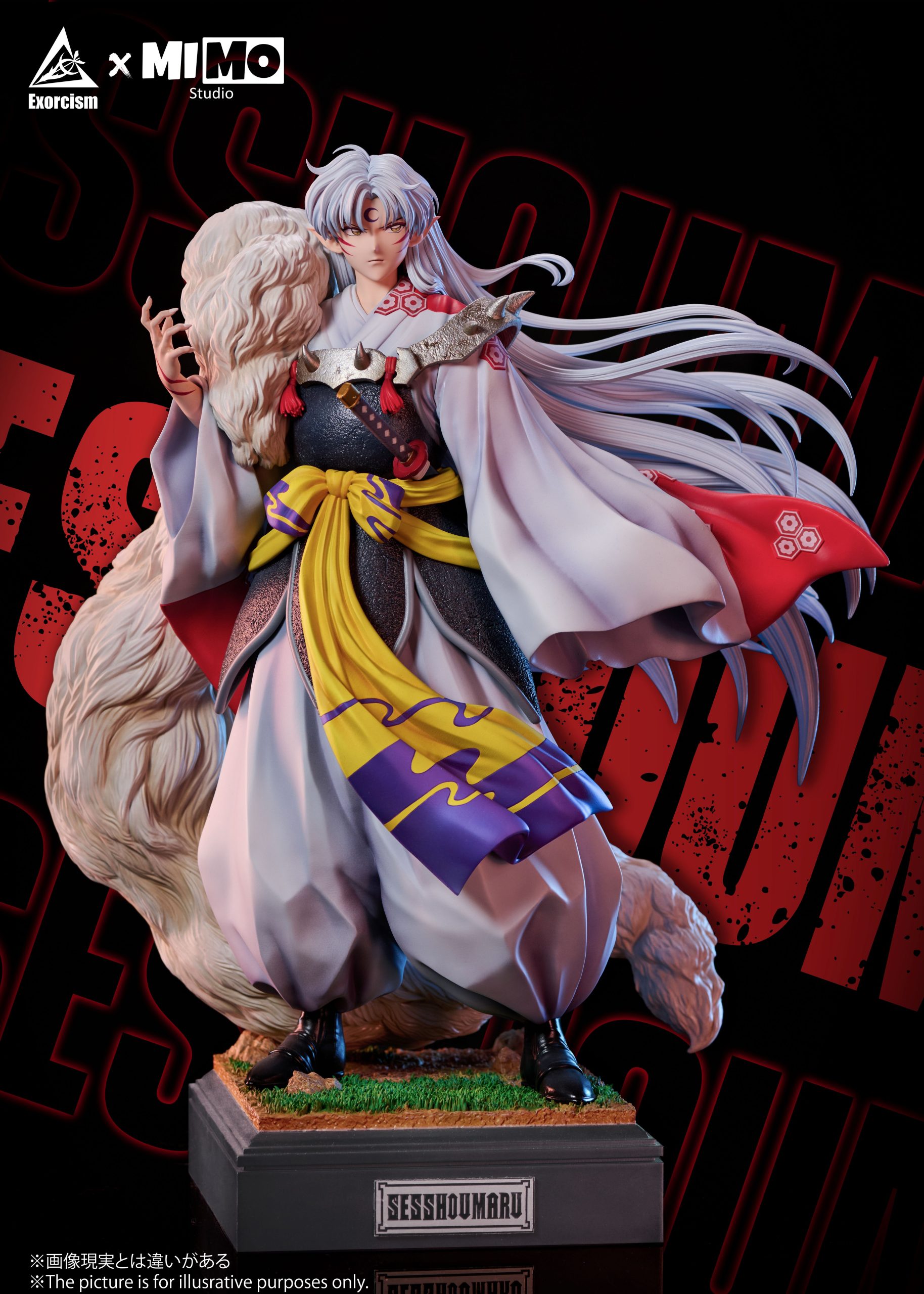  Inuyasha Sesshoumaru Statue (GK) -Mimo Studio & Exorcism Studio 