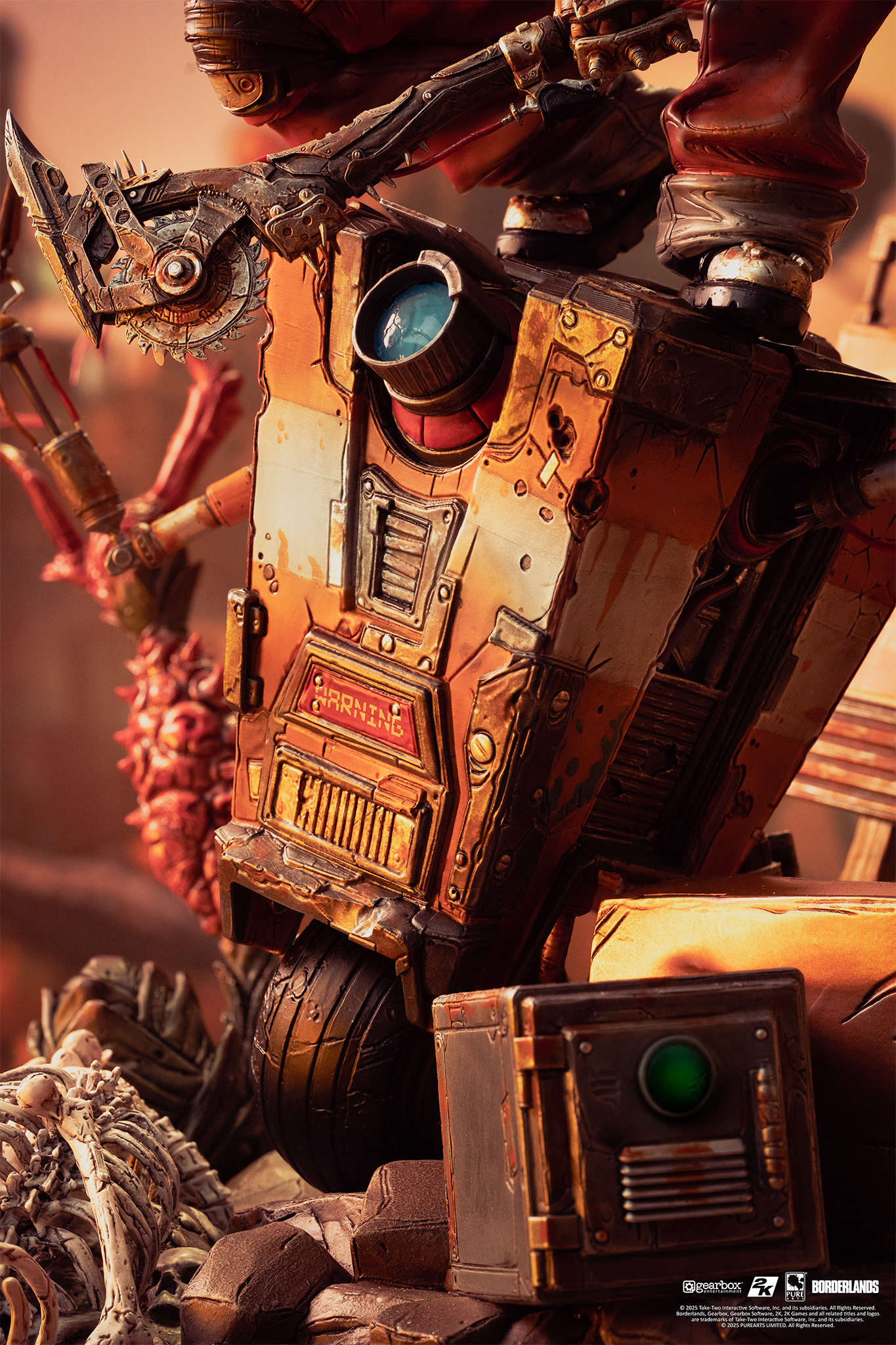 Borderlands Psycho Bandit & Claptrap 1/6 Scale Diorama Figure (Licensed)-PureArts Studio