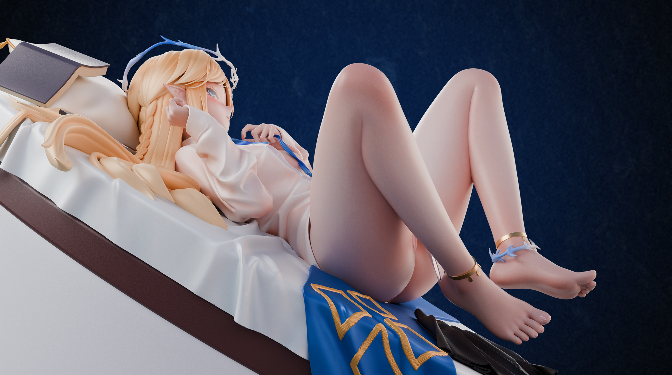 Wuthering Waves Cartethyia at Home Statue (GK)(Adult 18+)-Qian Ben Ying Gong Zao Studio 