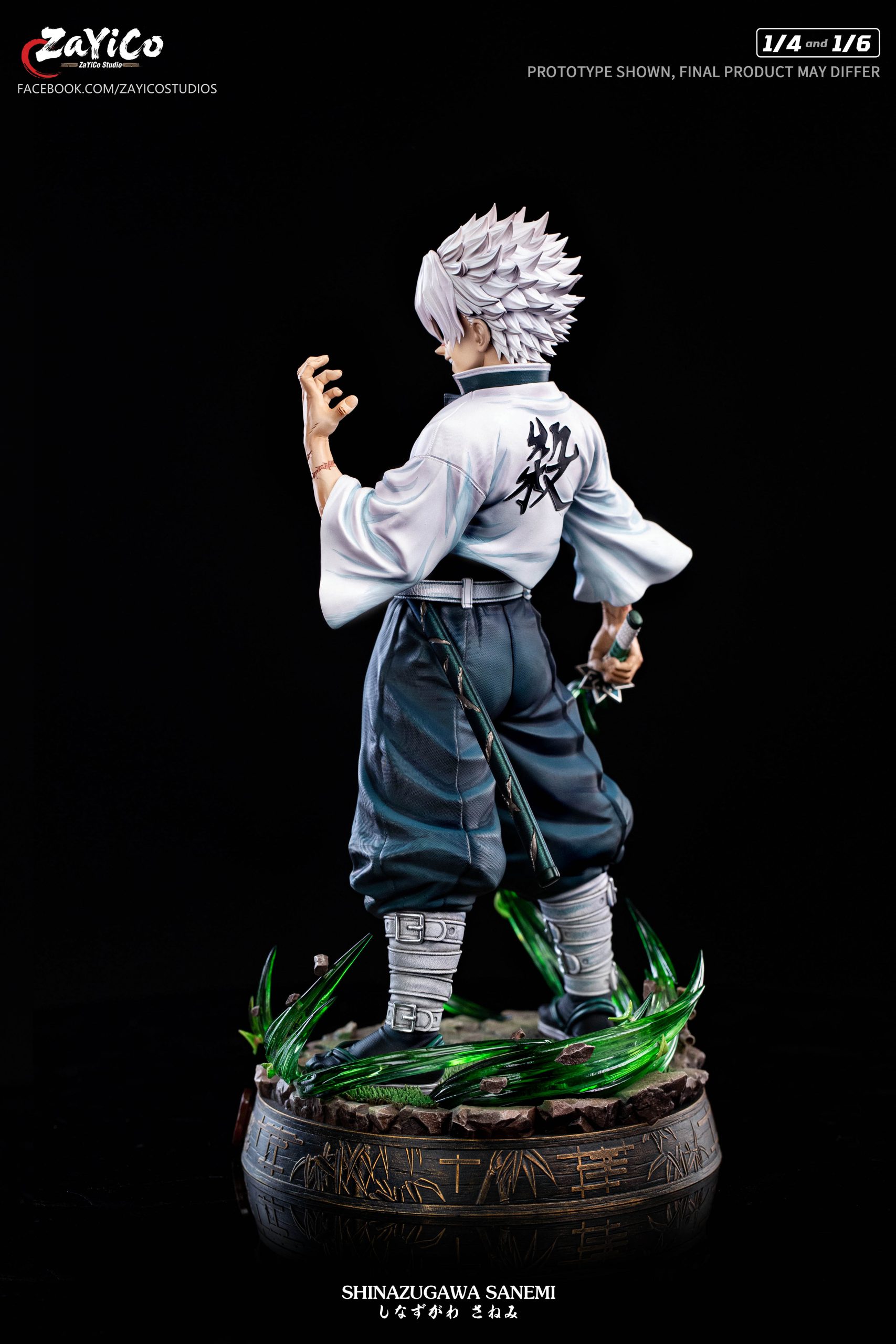 Demon Slayer Wind Hashira Sanemi Shinazugawa Statue (GK)-Zayico Studio 