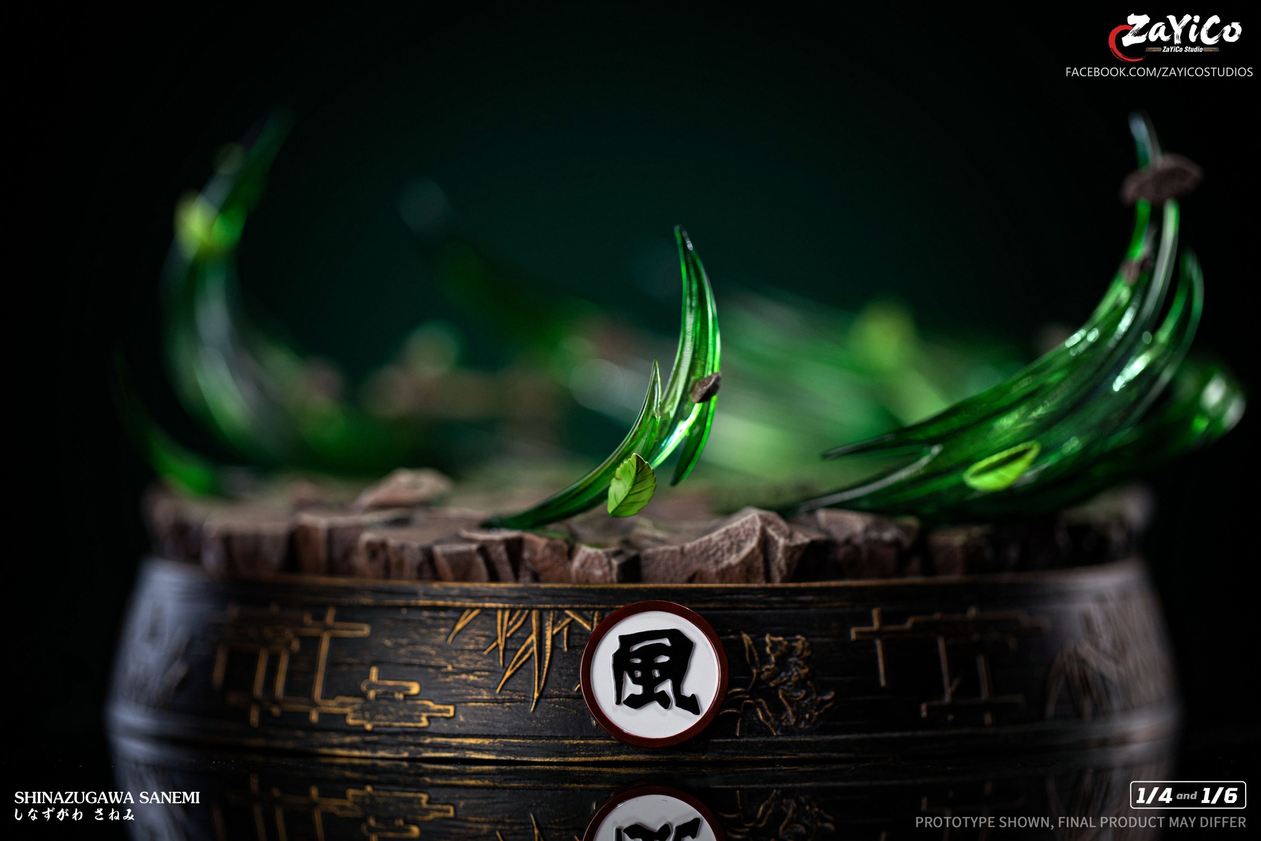 Demon Slayer Wind Hashira Sanemi Shinazugawa Statue (GK)-Zayico Studio 