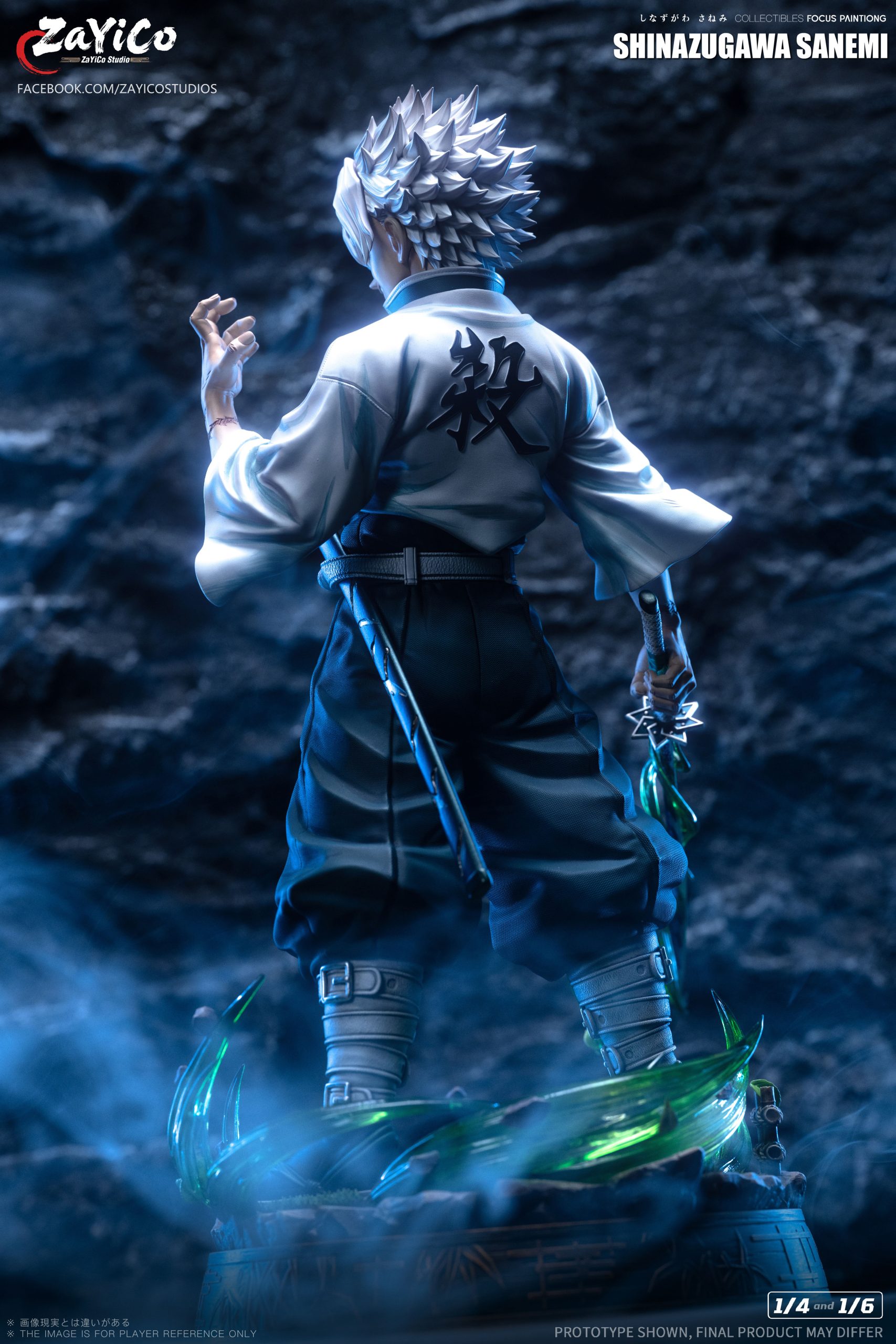 Demon Slayer Wind Hashira Sanemi Shinazugawa Statue (GK)-Zayico Studio 