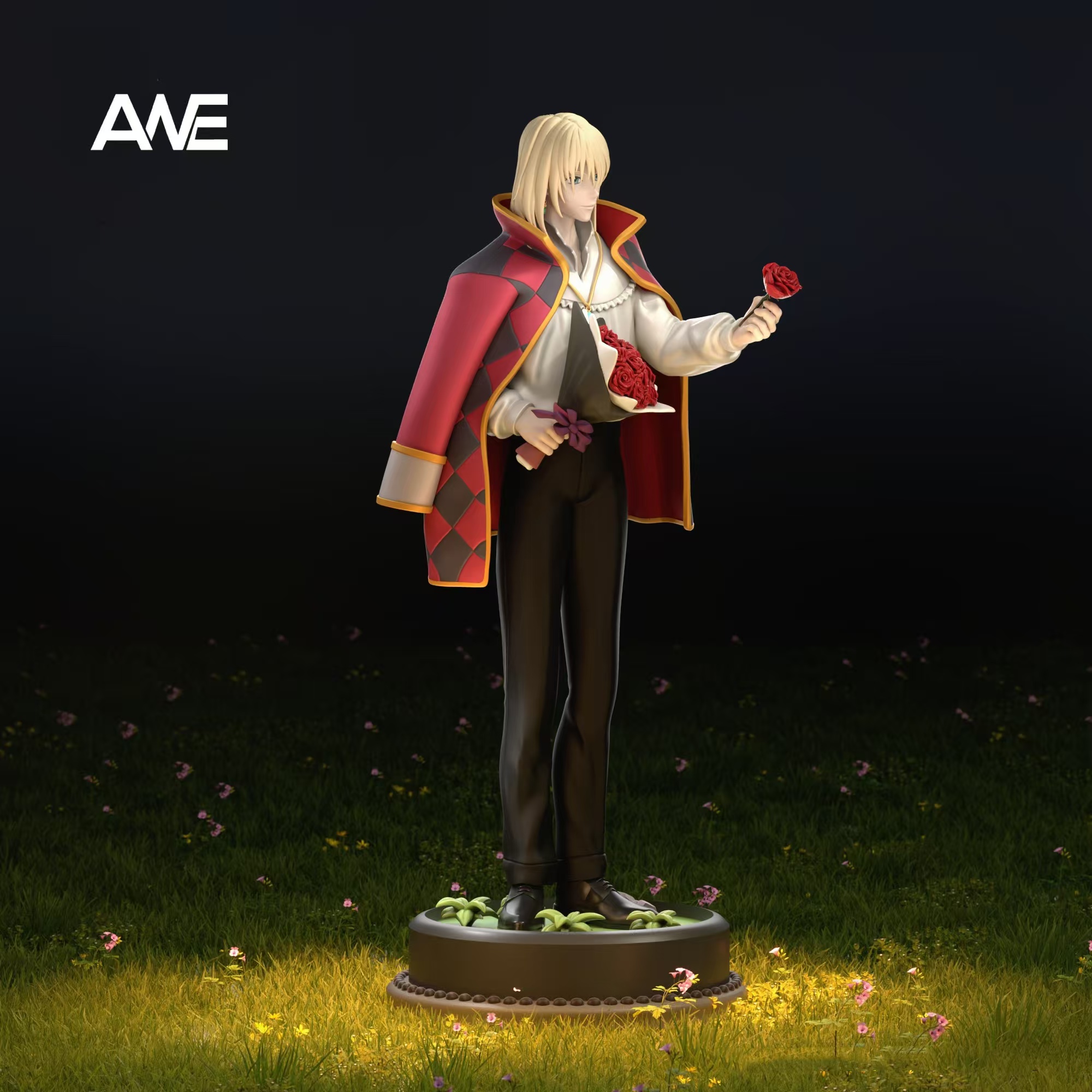 Howls Moving Castle Howl Statue (GK)-ANE Studio