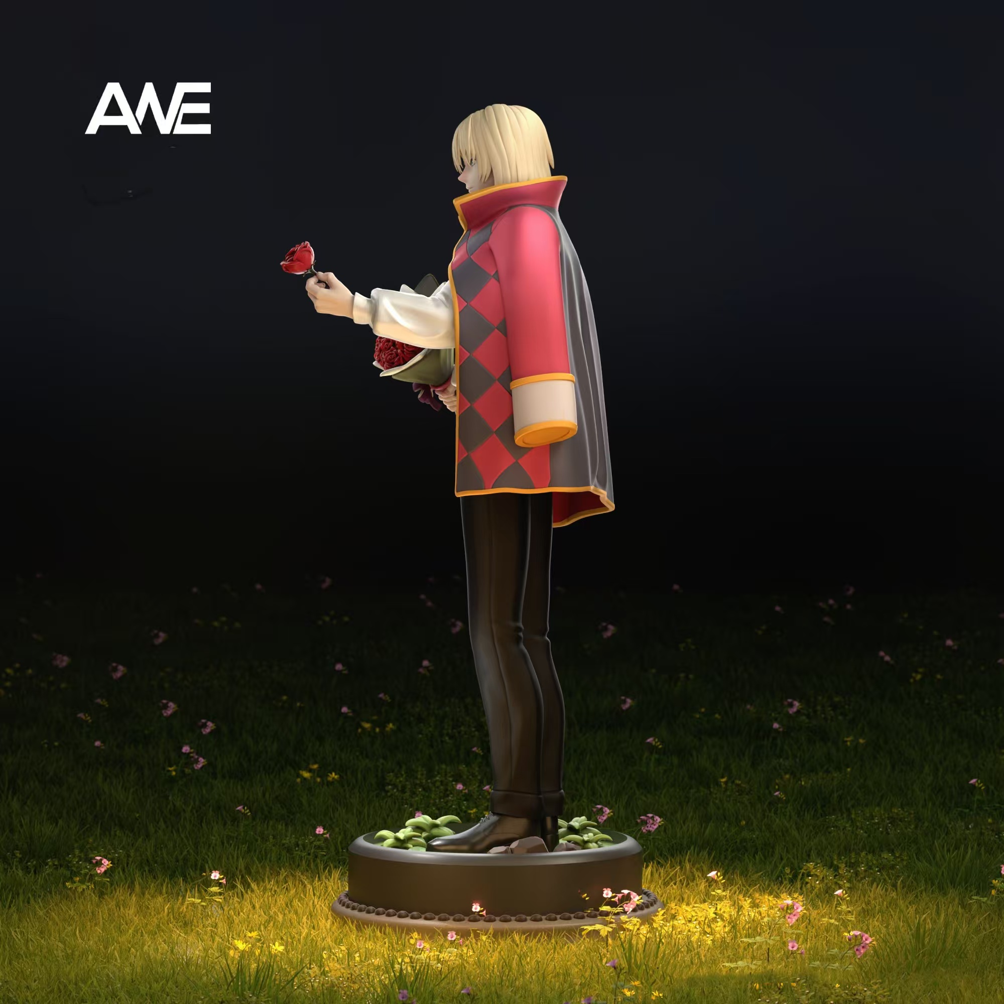 Howls Moving Castle Howl Statue (GK)-ANE Studio