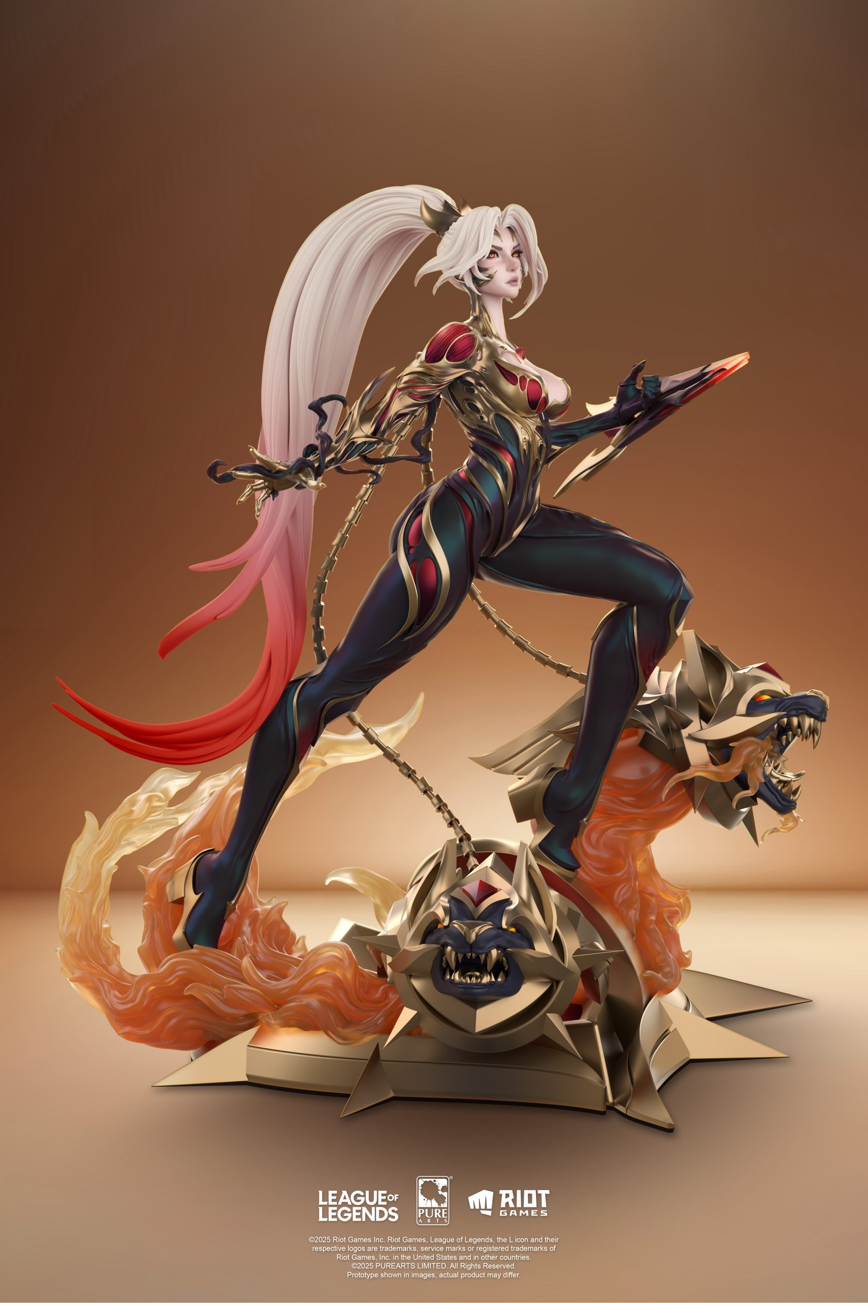 League of Legends 2025 Hall of Fame League Immortal Kai'Sa Cassiopeia 1/6 Figure (Licensed) Statue (GK) -PureArts Studio-KWII-GK